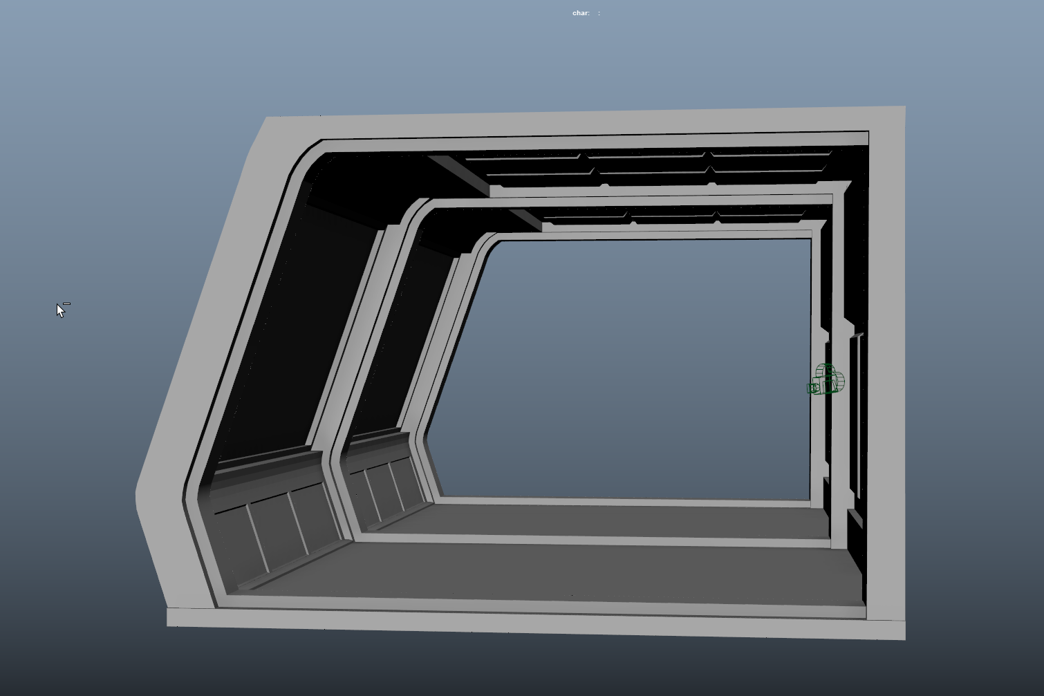 Modeling The First Hallway cont.