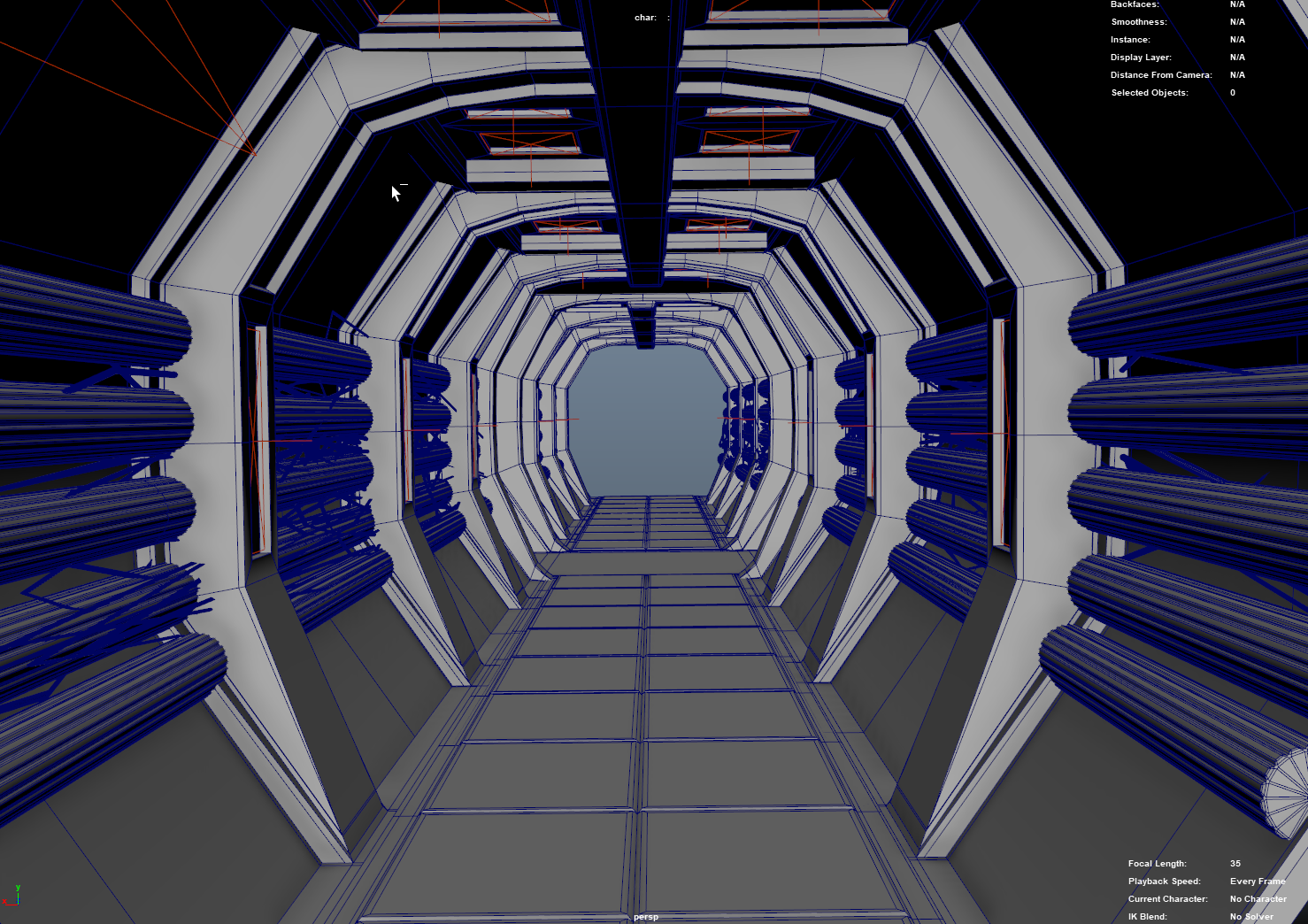 Modeling The Second Hallway cont. 