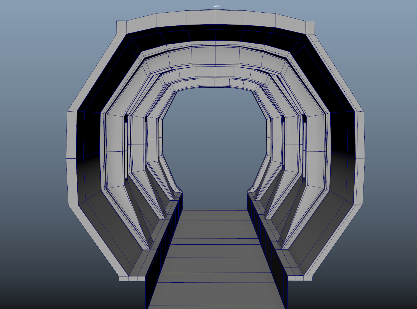 Modeling The Second Hallway 