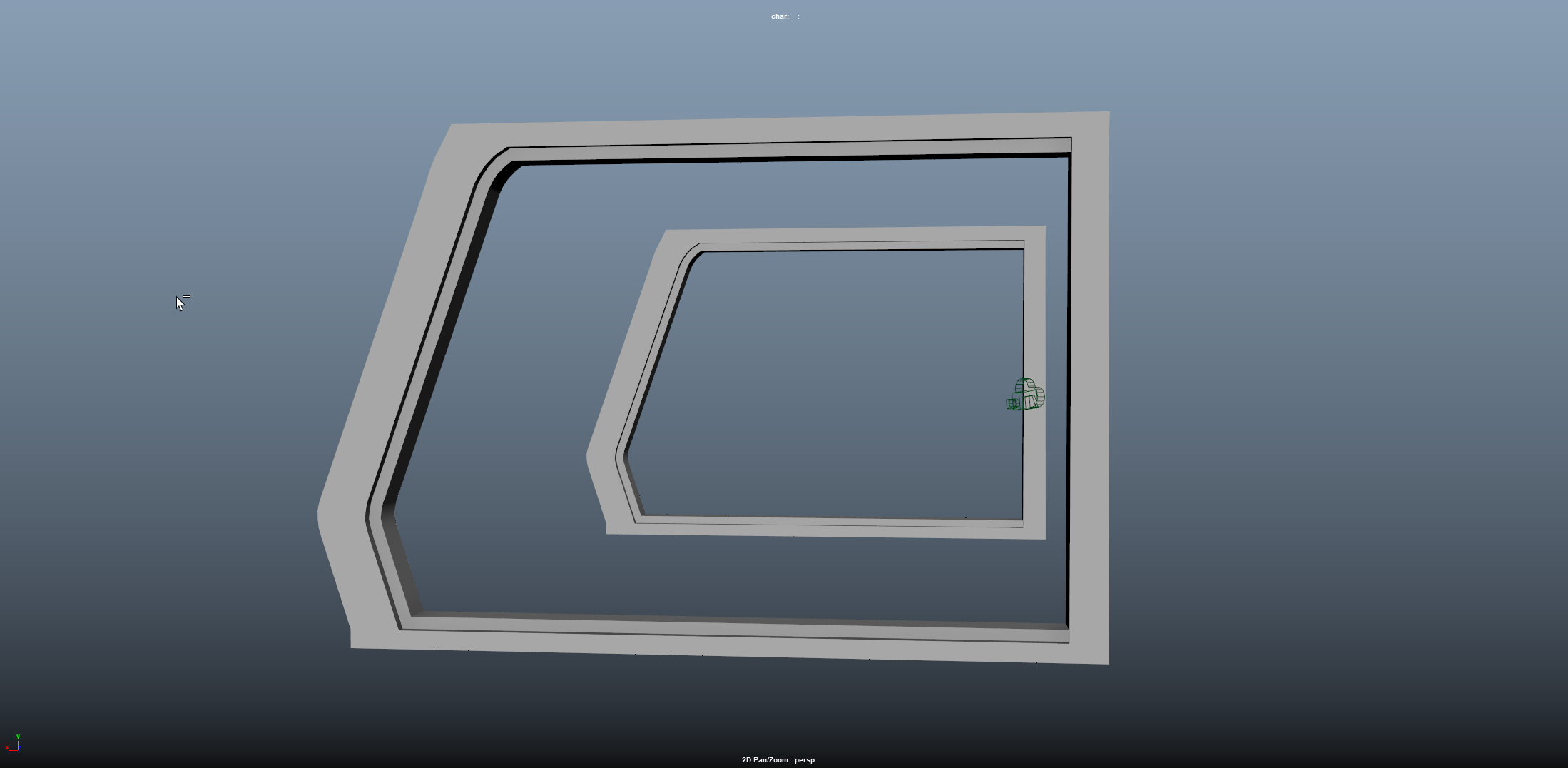 Modeling The First Hallway 