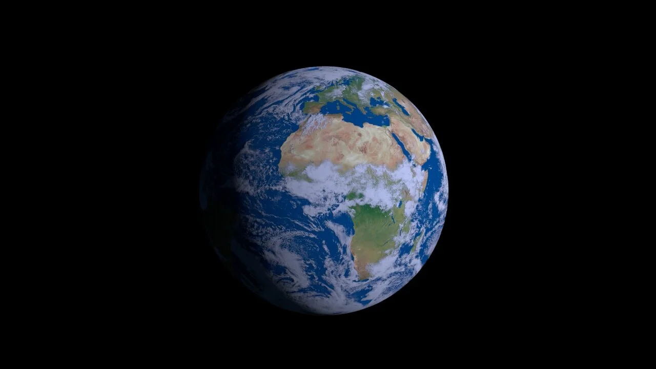 Added The Initial Diffuse/Color Texture Input For The Earth Object