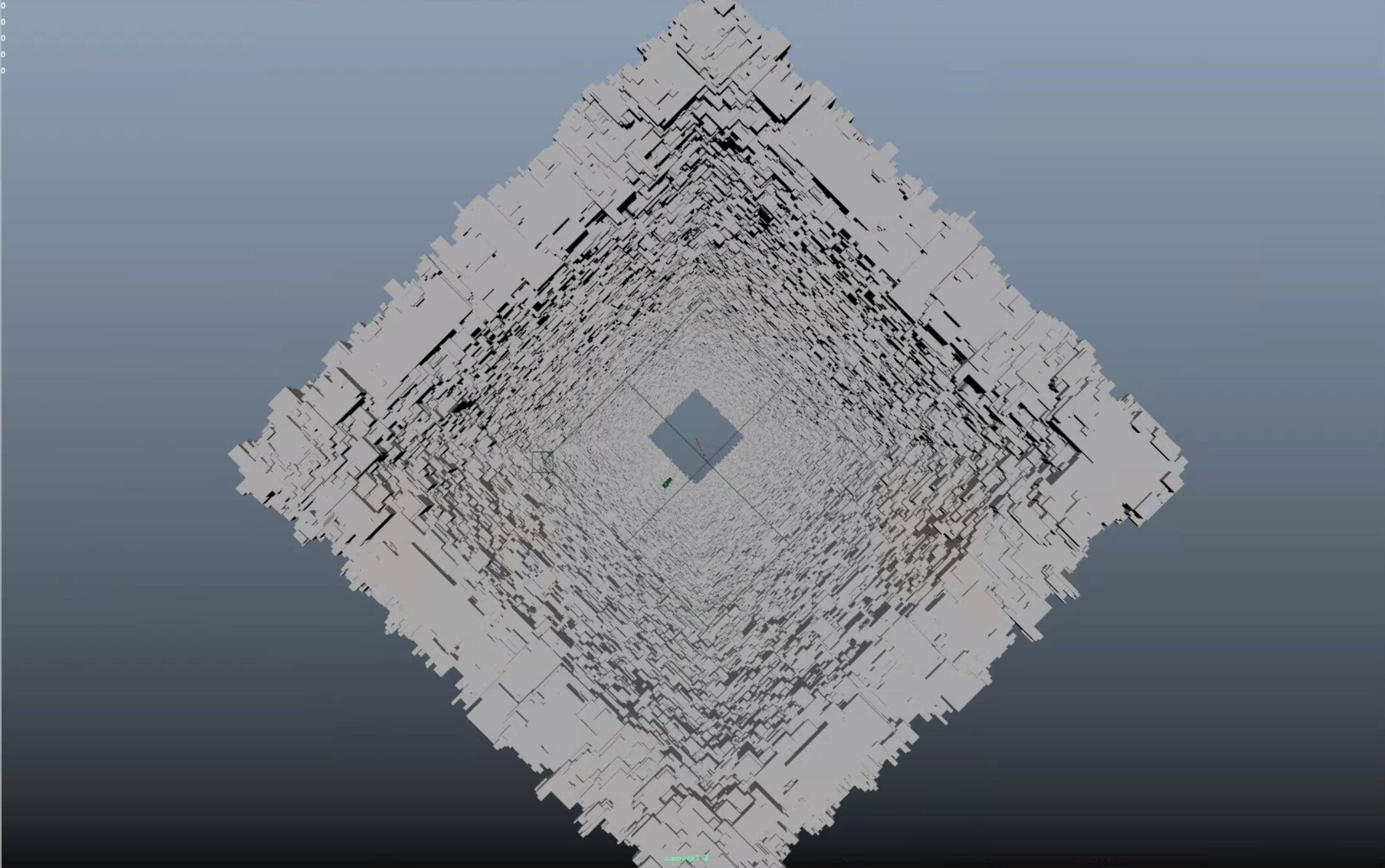 Closeup of Tunnel Geo