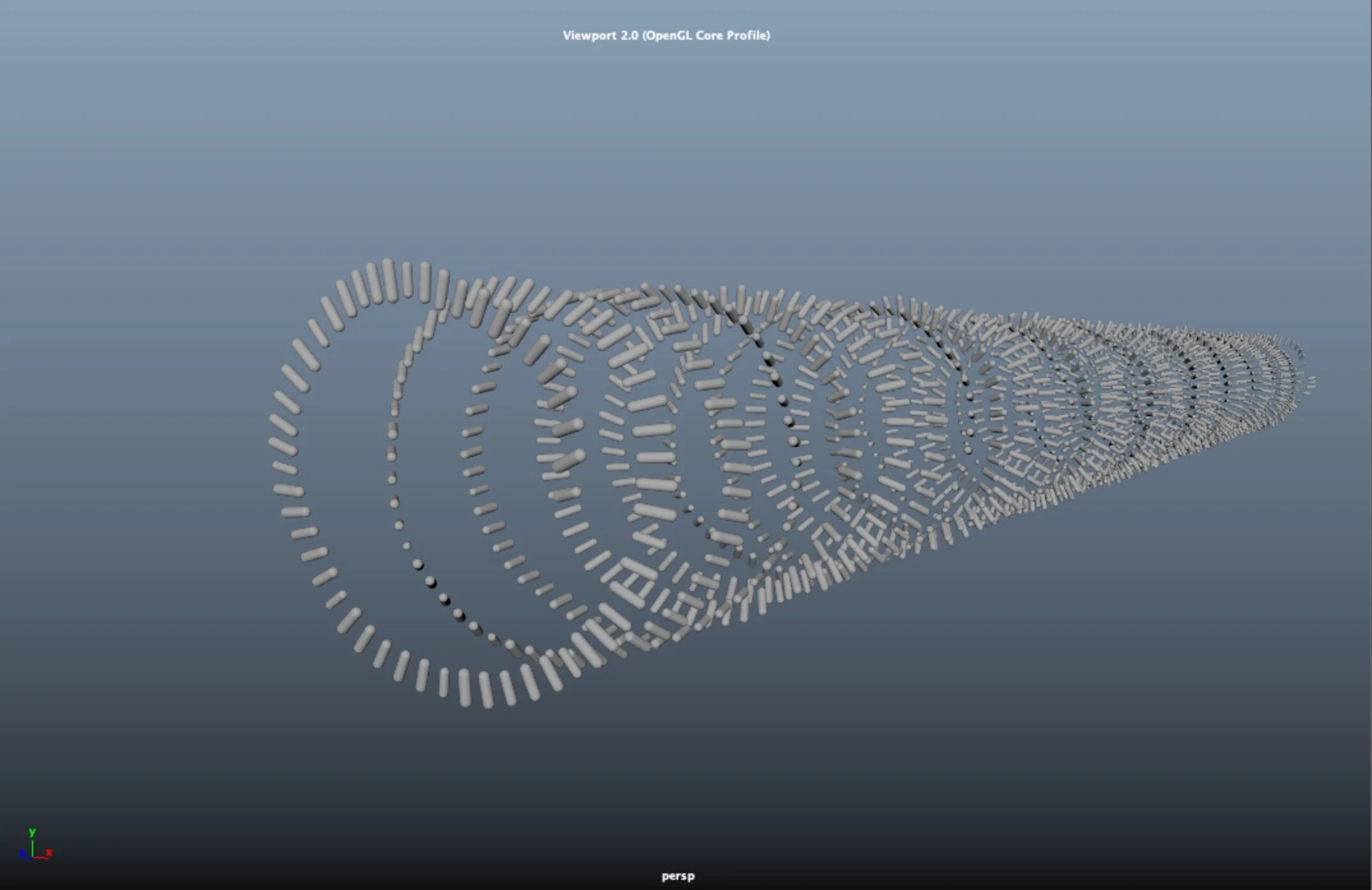 Closeup of First Tunnel Network