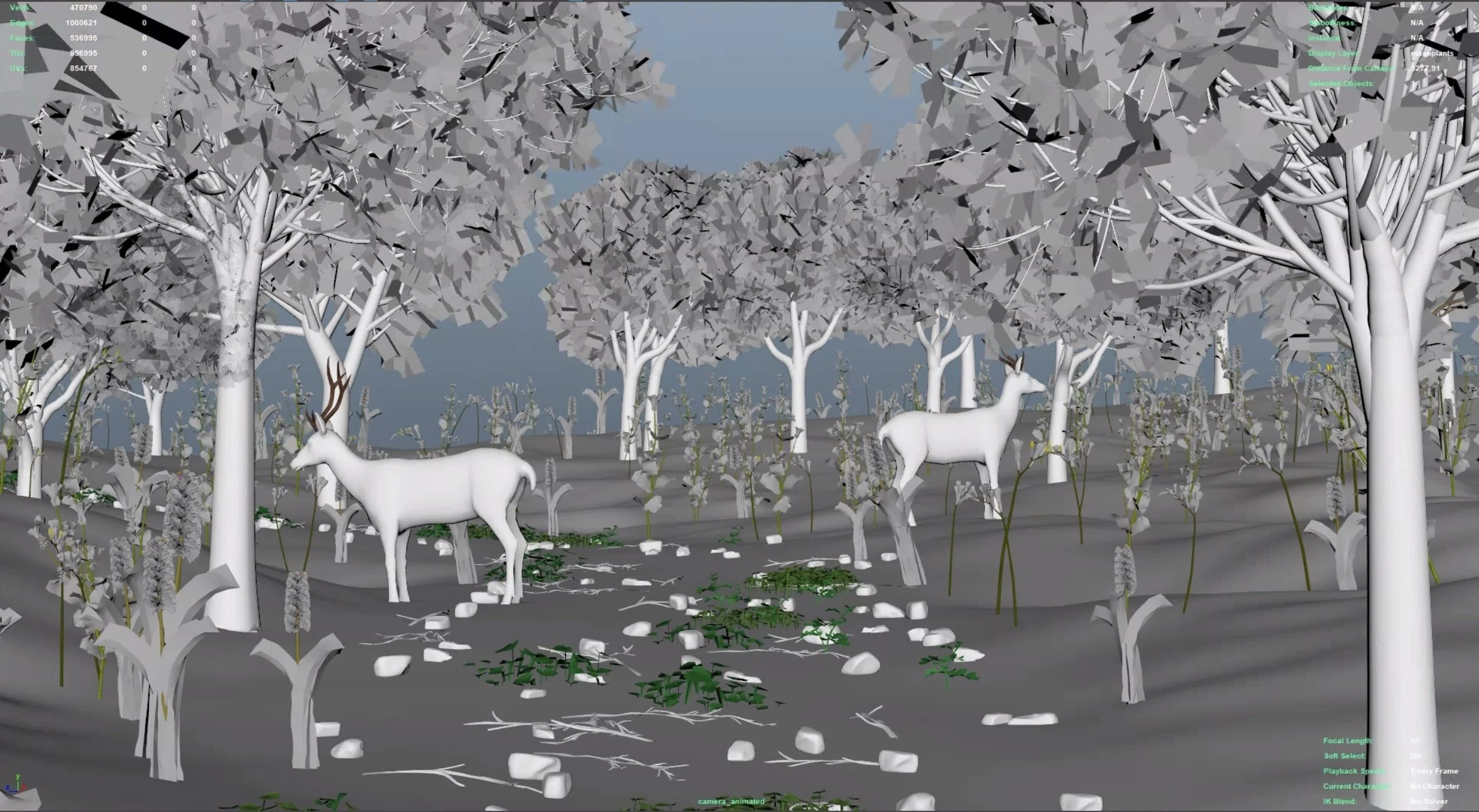 Added Deer Geometry + Animated The Deer