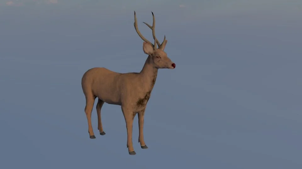 Texturing the First Deer