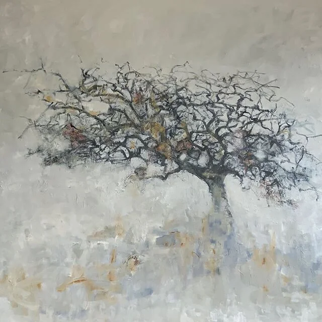 The leaves are falling 🍁 #oiloncanvas #art #painting #autumn