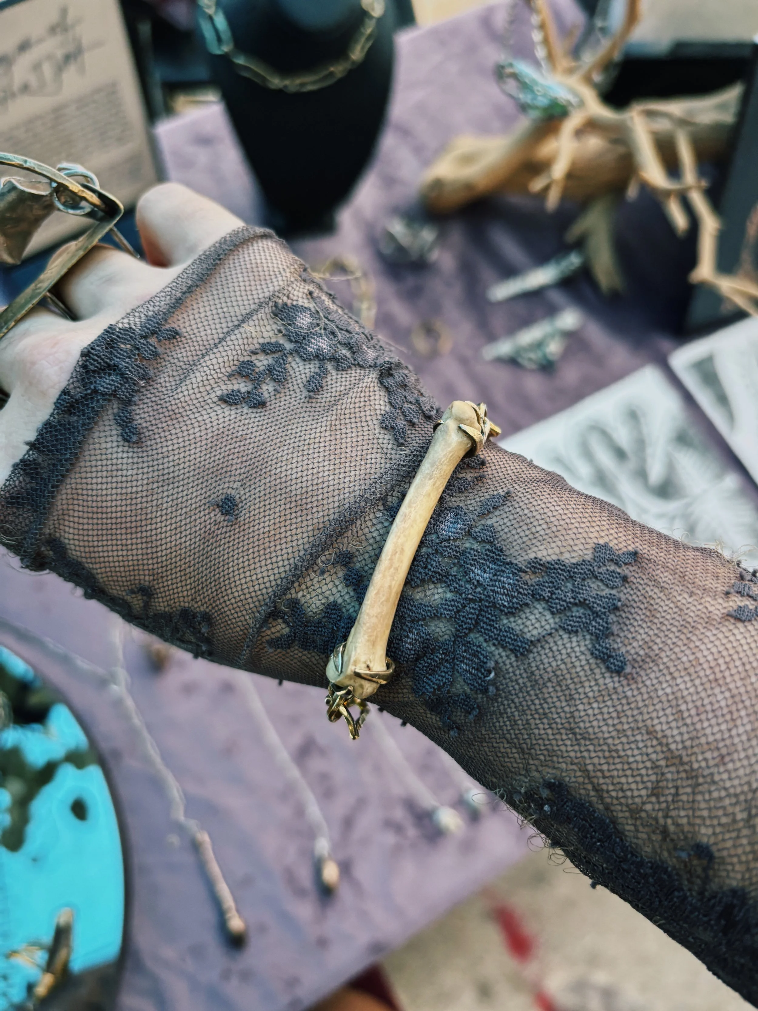 coyote bone bracelet