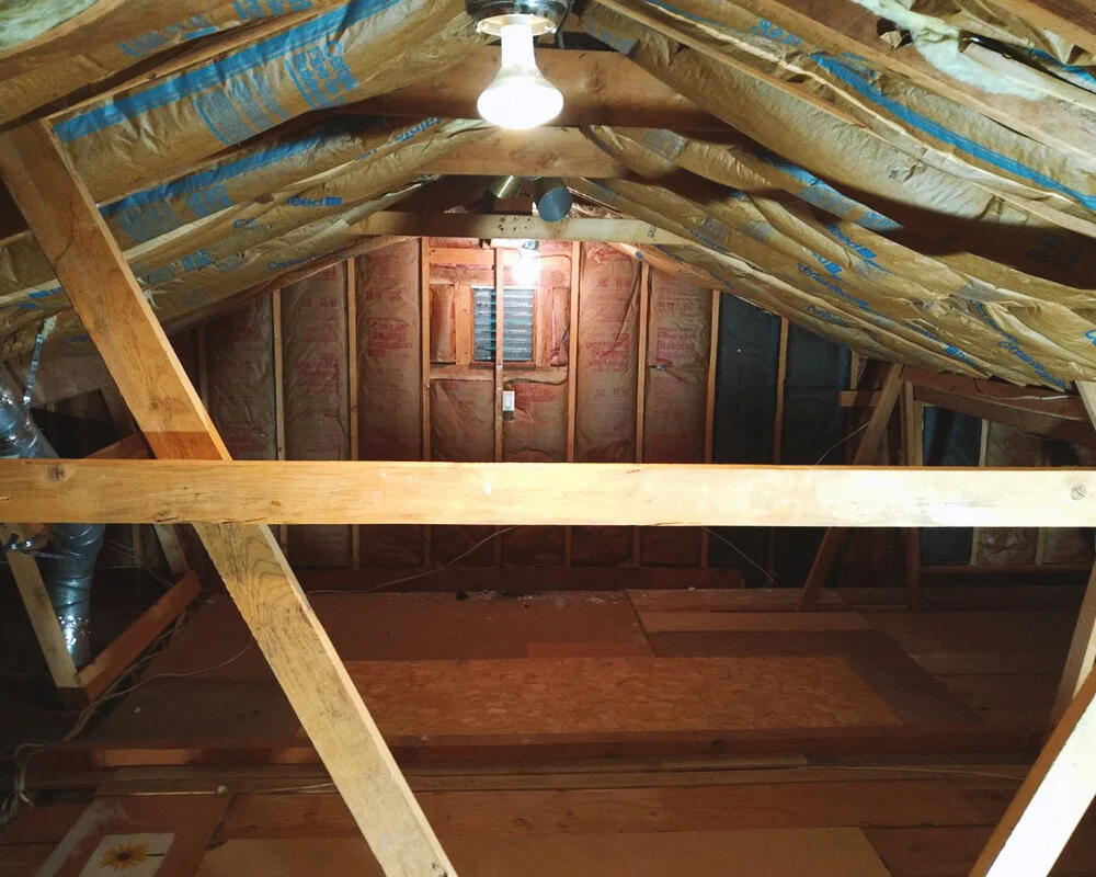 Attic Conversion - Before