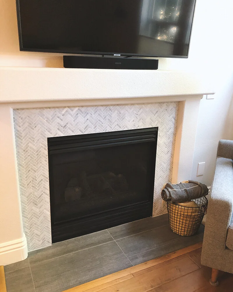 Fireplace Remodel - After