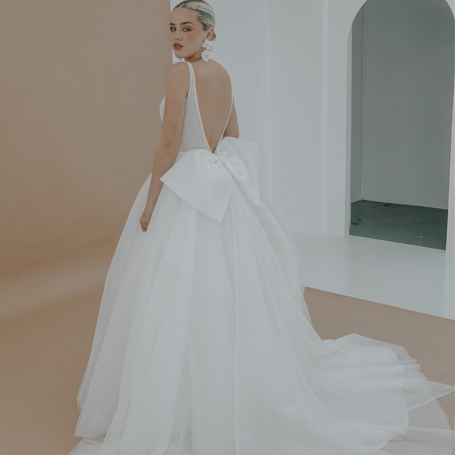 Petal Princess wedding dress by Rachel Rose Bridal 