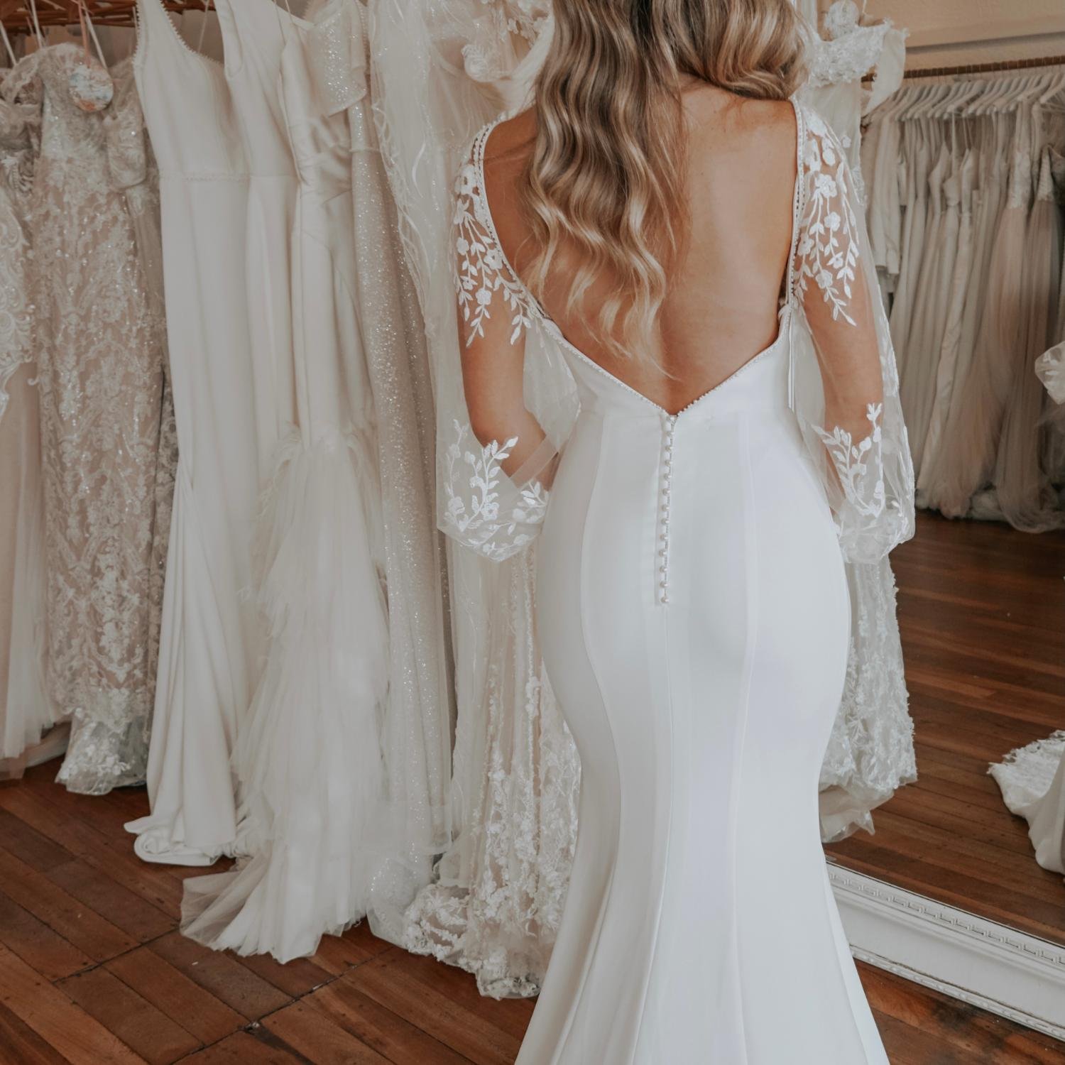 Opal wedding dress by Rachel Rose Bridal 