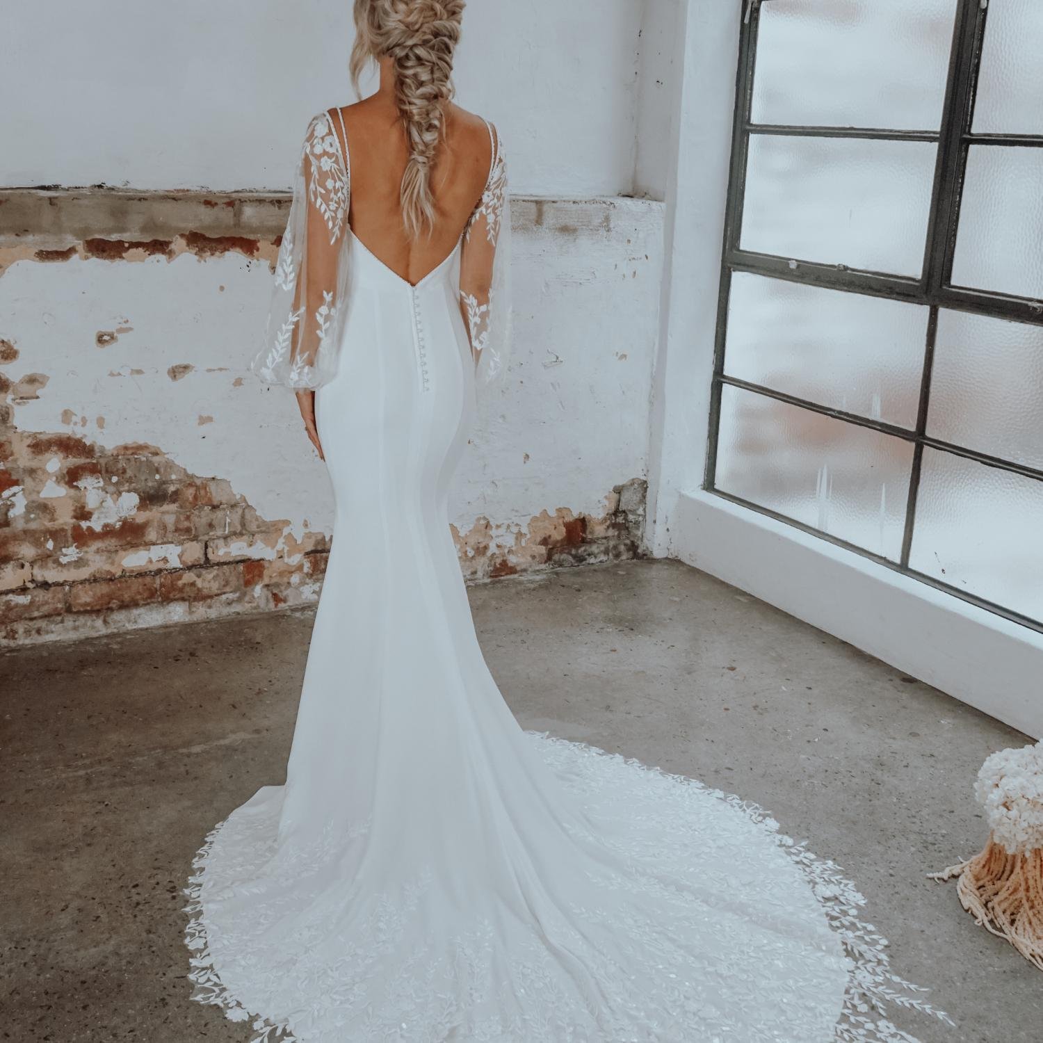 Opal wedding dress by Rachel Rose Bridal 