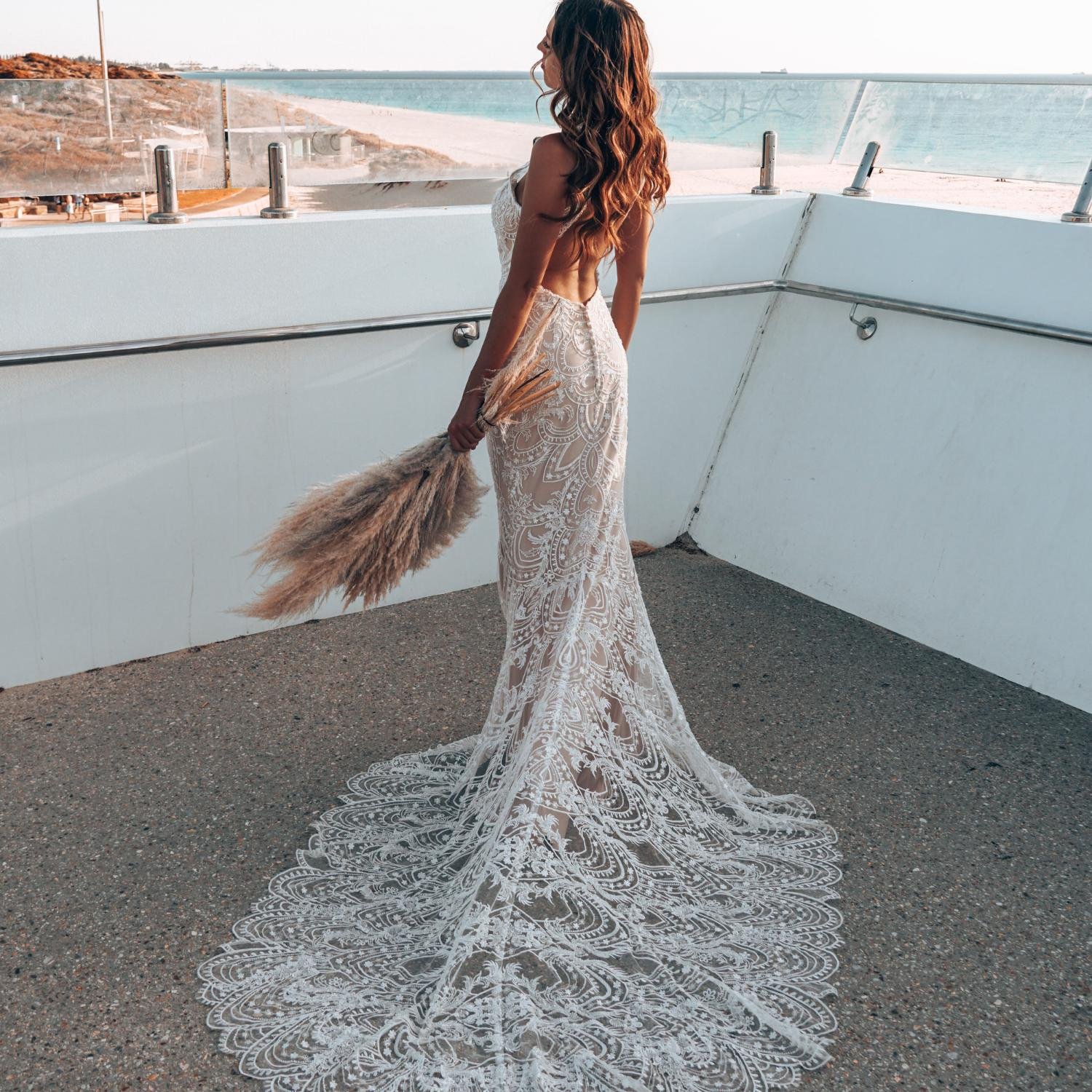 Jasmine wedding dress by Rachel Rose Bridal 