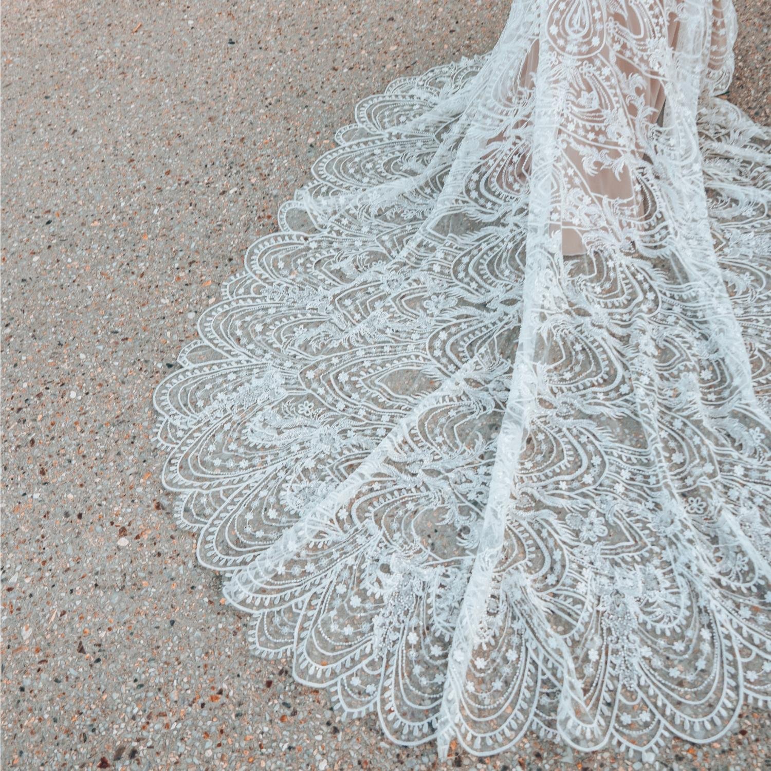 Jasmine wedding dress by Rachel Rose Bridal 