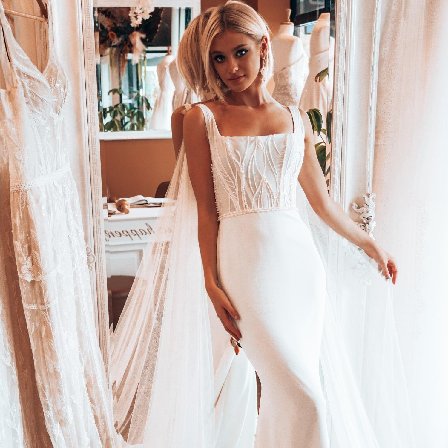 Forrest Pearl wedding dress by Rachel Rose Bridal 