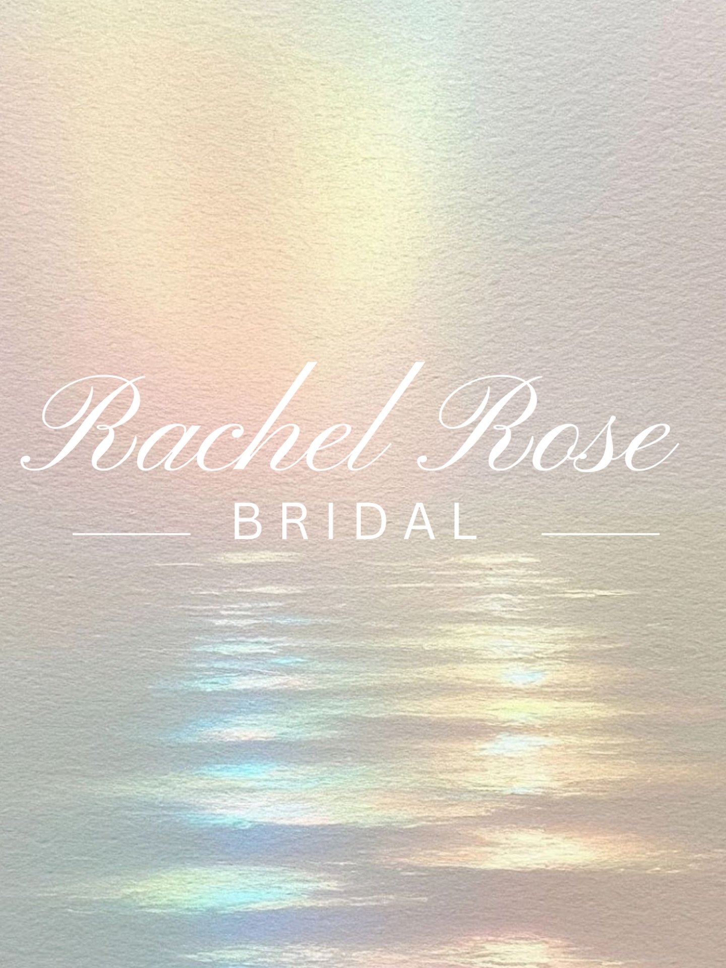 New Rachel Rose Bridal ENERGY 🪽 𝒸ℴ𝓂𝒾𝓃ℊ 𝓈ℴℴ𝓃....