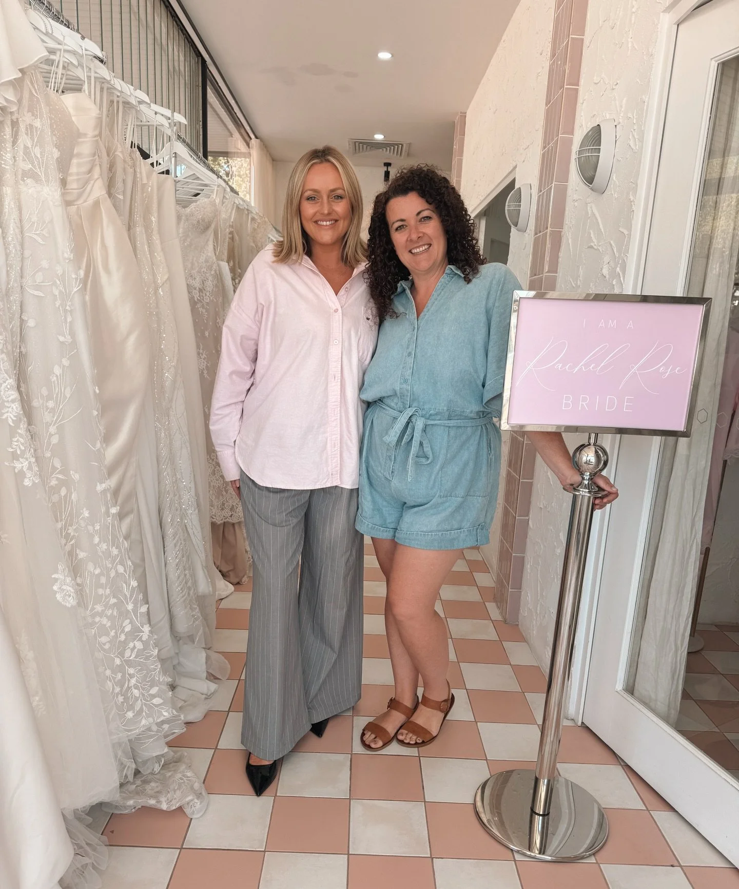 Jenna 💕✨ Welcome to the @rachelrosebridal family 👗Congratulations on saying YES to the DRESS at our new Perth store. The perfect dress was sitting here waiting for you ✨ 𝒜𝒷𝓈ℴ𝓁𝓊𝓉ℯ𝓁𝓎 𝓈𝓉𝓊𝓃𝓃𝒾𝓃ℊ 
It&rsquo;s very special because Jenna &amp