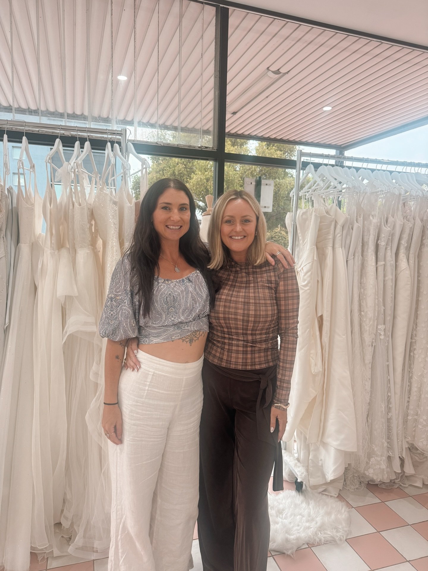 Congratulations Karlina &amp; welcome to the Rachel Rose Bridal family 💕🥰 After years of love and support for the @rachelrosebridal brand yesterday with her lovely mum and two gorgeous daughters in store, Karlina said YES to her PERFECT @rachelrose
