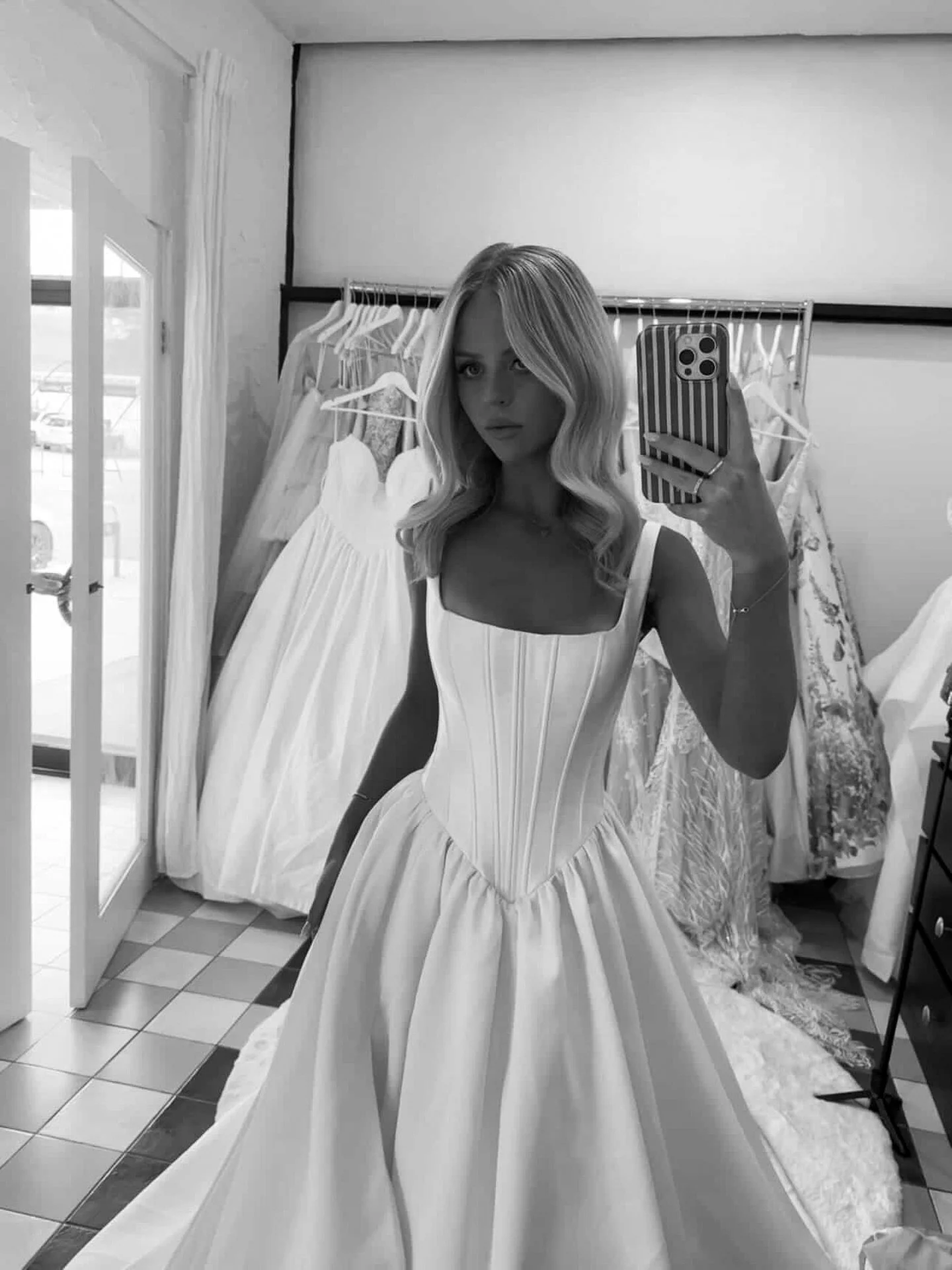 Dress of your dreams ✨🌙 @rachelrosebridal 
Visit our PERTH POP UP STORE. Open now 🔑 
DM or visit bio to book. 💕

Model @tahlia.sky 
Makeup @bylianachanel 
Hair @alyssa.yseecoiffeur 
Dress @rachelrosebridal 
Store location PERTH SUBIACO 📍

#weddin