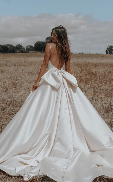 Empire Waist Regency Style Short Sleeve Wedding Dress Bridal Gown All Over  Lace Short Train Pearls Luxury Design Short Sleeve - Etsy