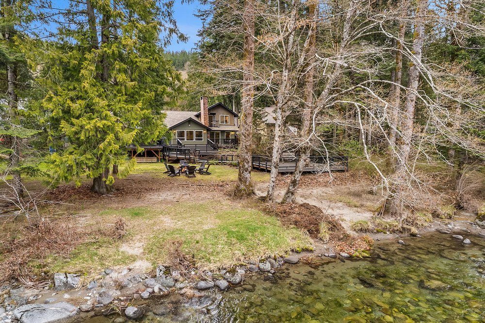  531 Sky Lane on the Skykomish River listed for sale by Danny Varona Realogics Sotheby’s International Realty 