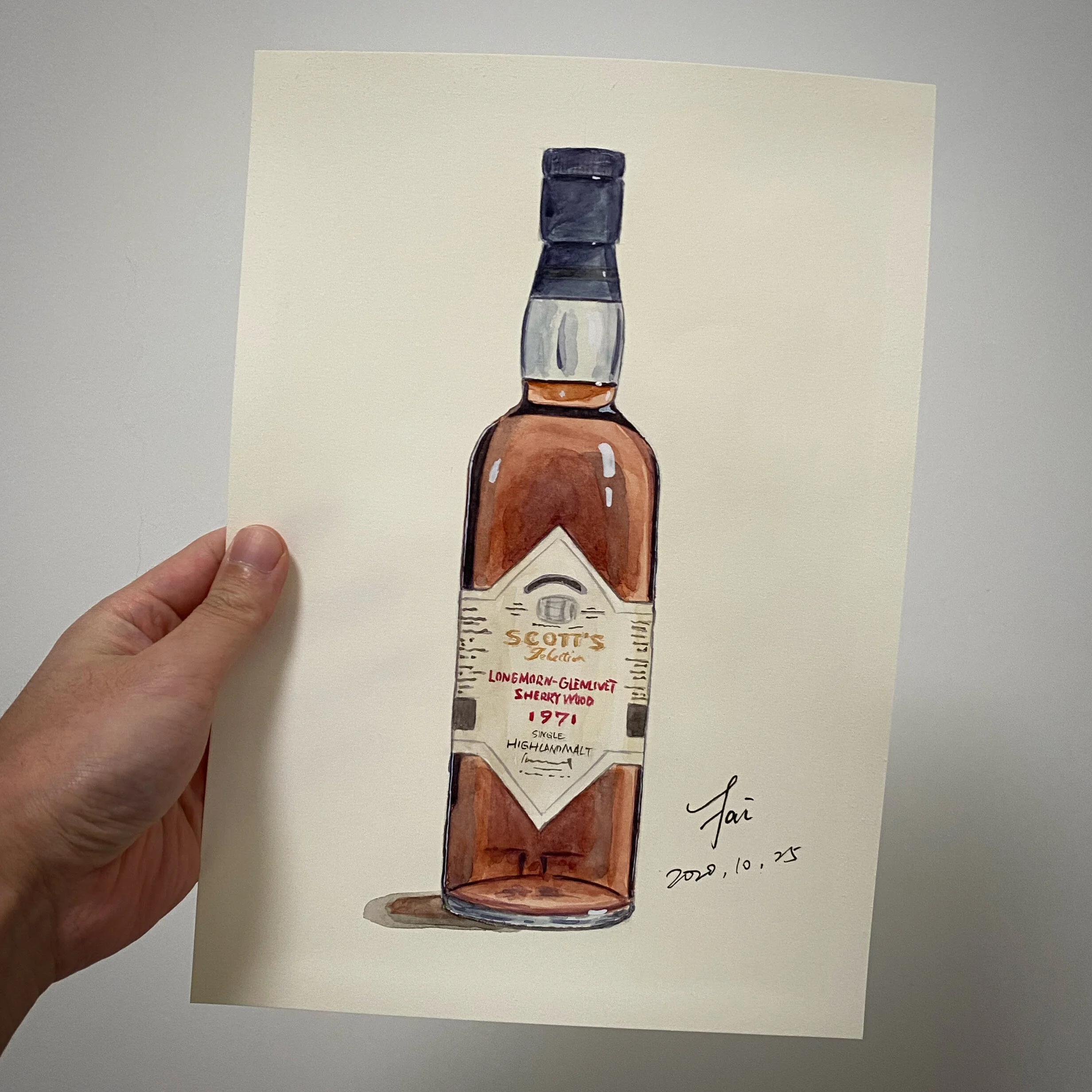 Longmorn - Scott's - 1971 Sherry Wood