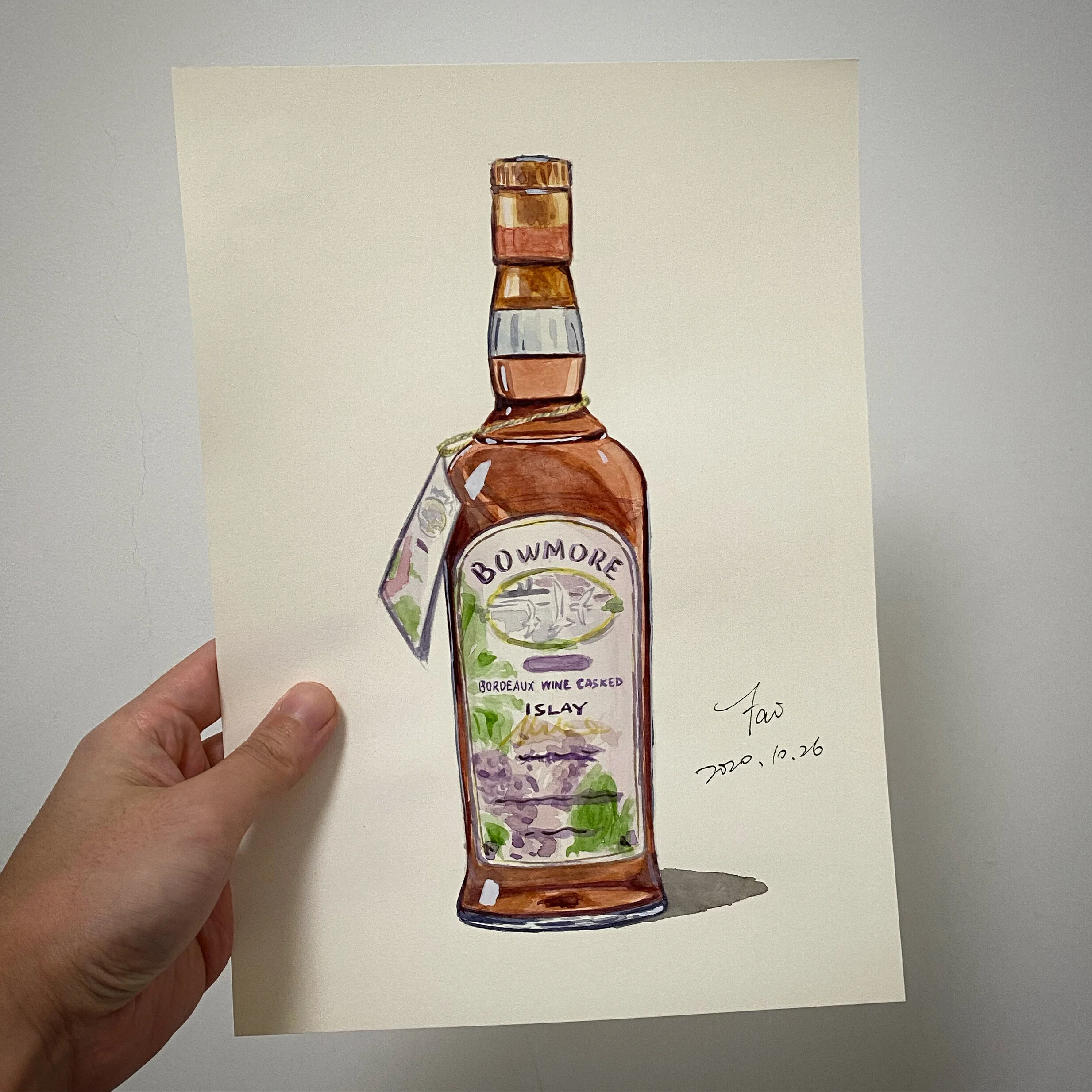 Bowmore Claret - Bordeaux Wine Casked