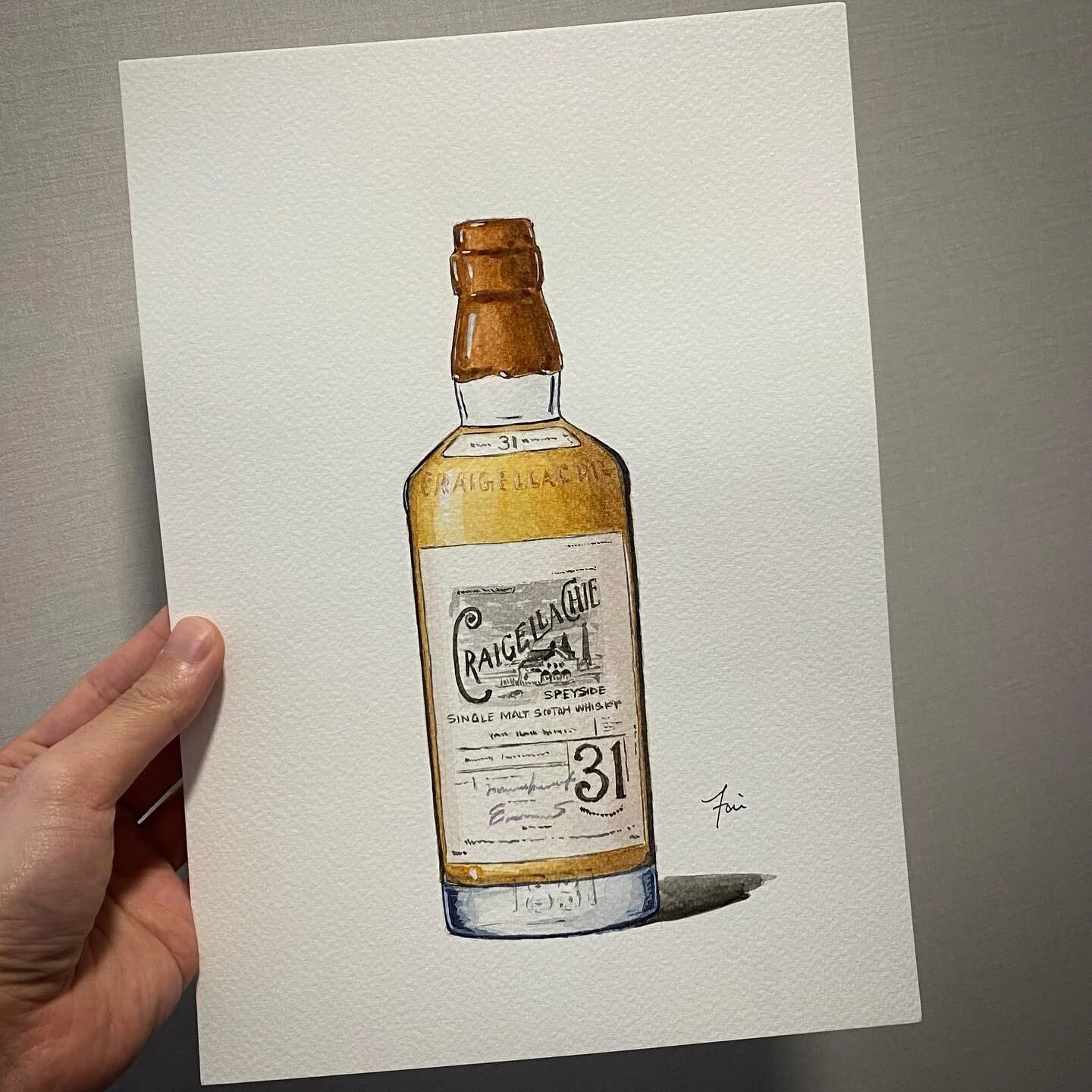 #craigellachie #craigellachiedistillery #whisky #whiskyporn #whiskypainting #painting #watercolor #whisksylover #watercolour #speysidewhisky #craigellachie31 #ウイスキー #ウイスキー愛好家 #ウイスキー好きな人と繋がりたい #ウイスキーバー #バーテンダー #バー #威士忌 #威士忌酒 #威士忌酒吧 #威士忌人生 #水彩