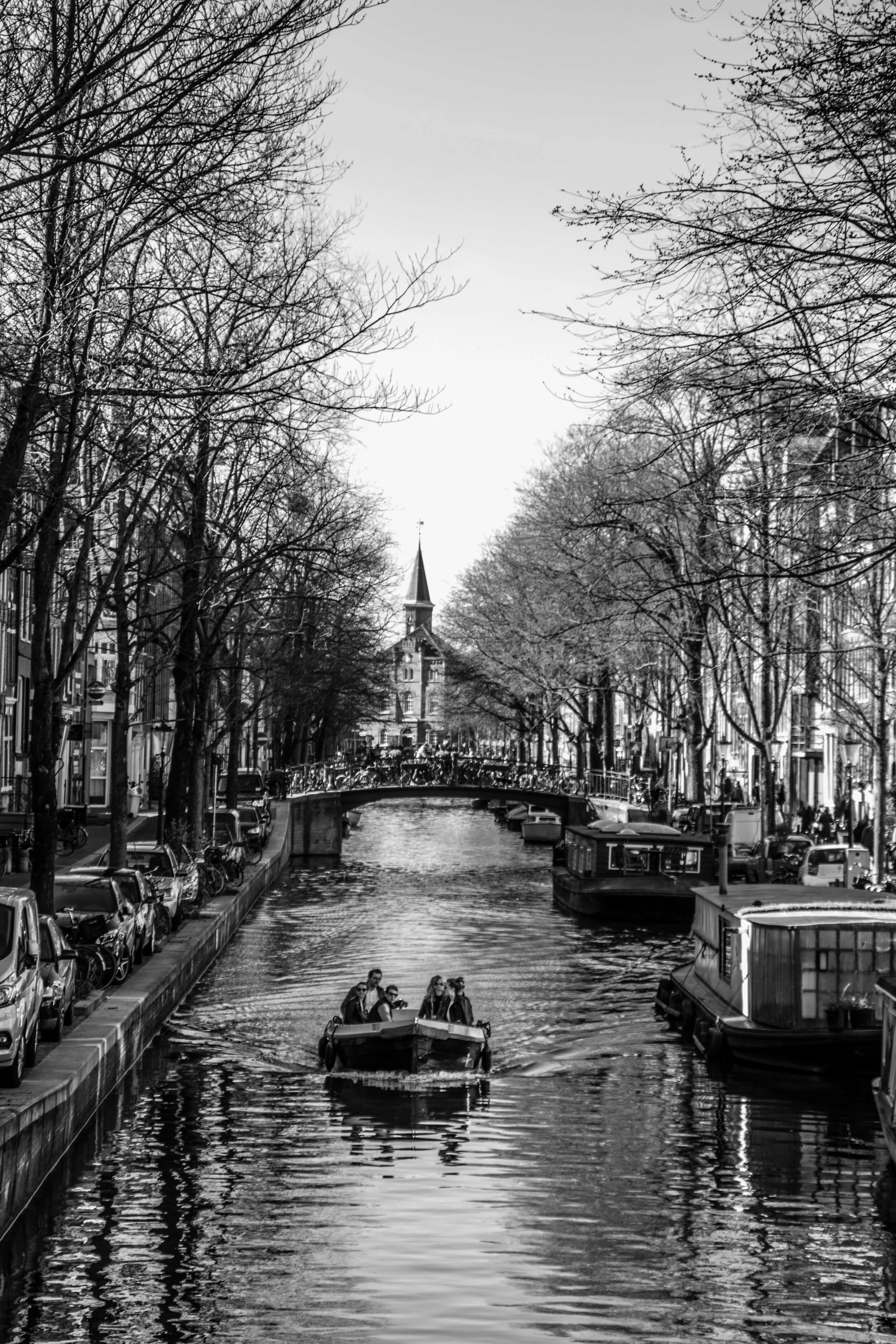 Mario Wagenaar Photography - boot op Amsterdamse grachten