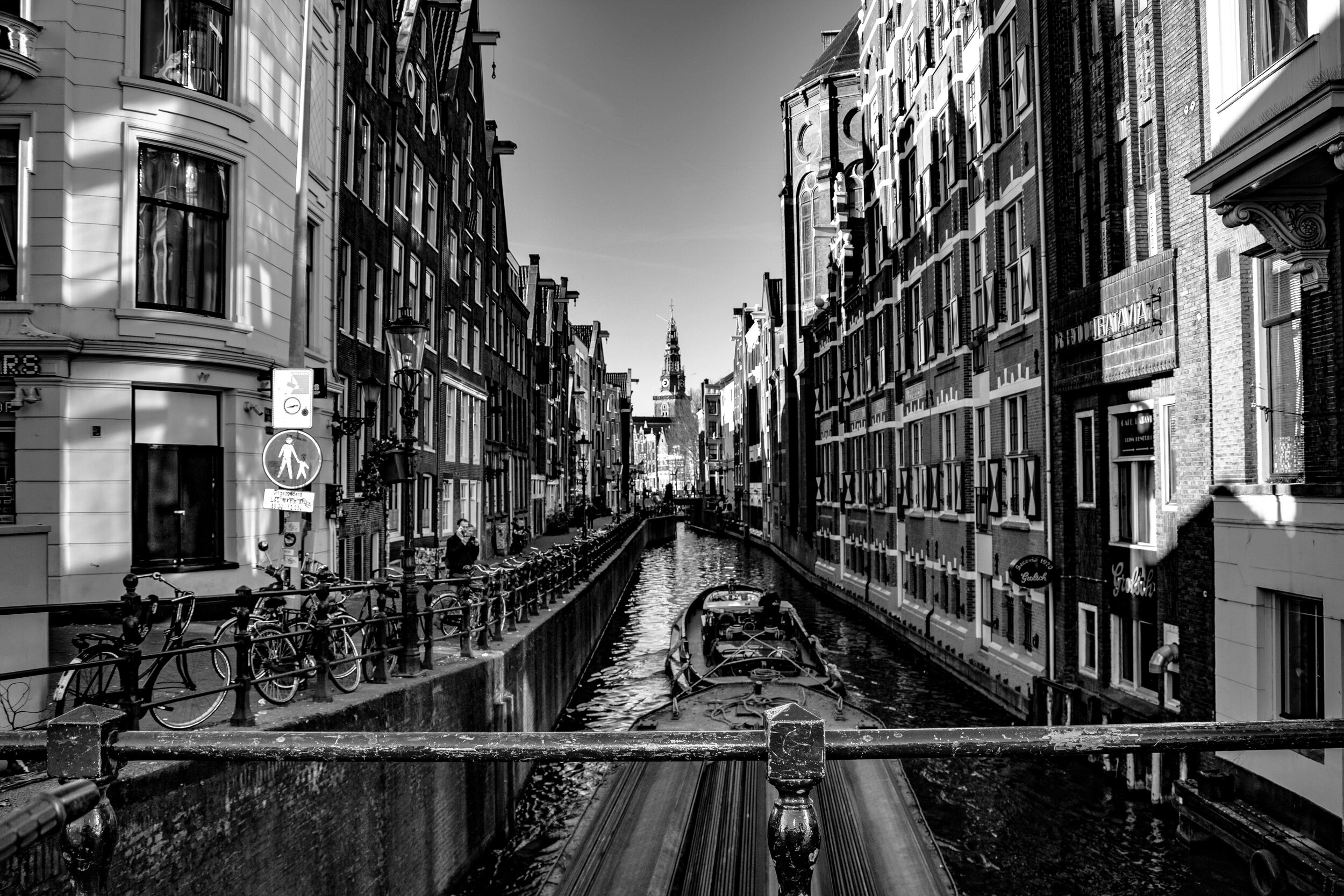 Mario Wagenaar Photography - boot op Amsterdamse grachten