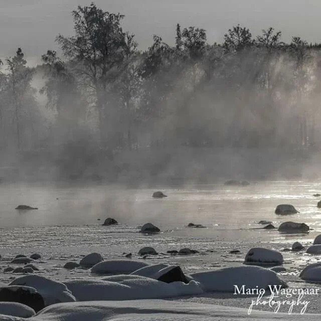 What a mysterious world it can be. Swedish Lapland. #sweden #lapland #northernlights
