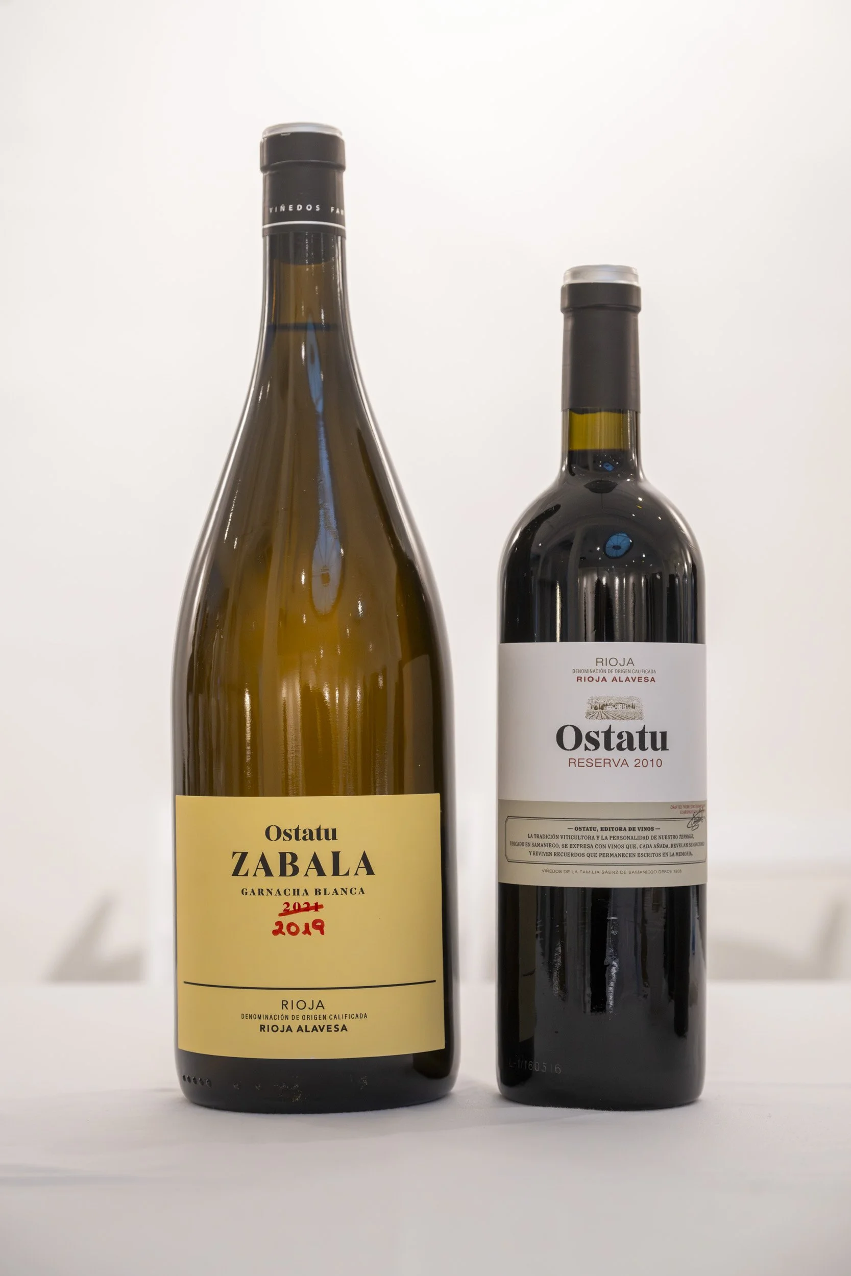 Ostatu: Zabala 2019 (Magnum) & Reserva 2010