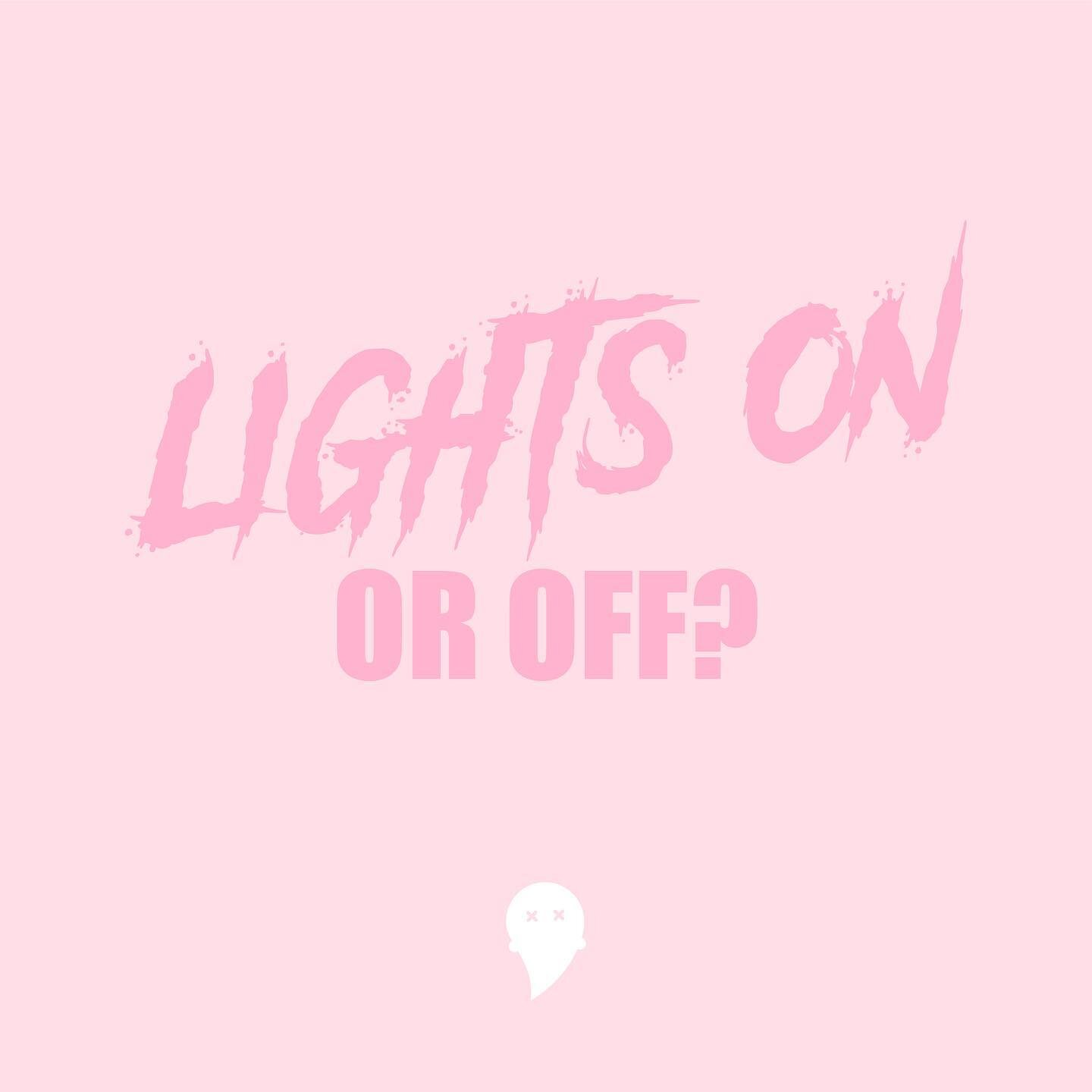 You've settled in for the night, snacks on the left, wine on the right, an old classic or brand new horror is about to start - are you team lights on or lights off? 💡