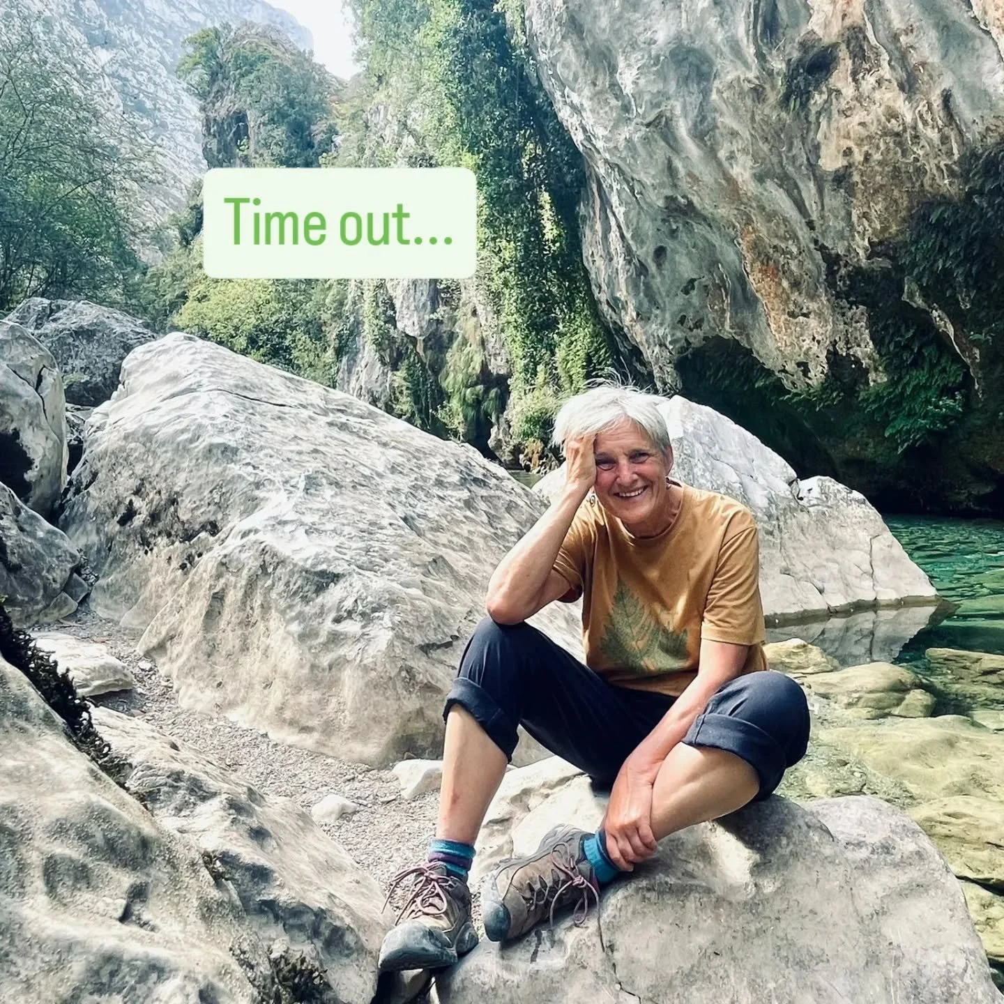 I LOVE being a celebrant but I give a lot of myself to every sad family, to every happy couple and sometimes I need to recharge. 
So here I am doing something else I love... Spending time outdoors in nature, exploring a new place, walking, cycling, s