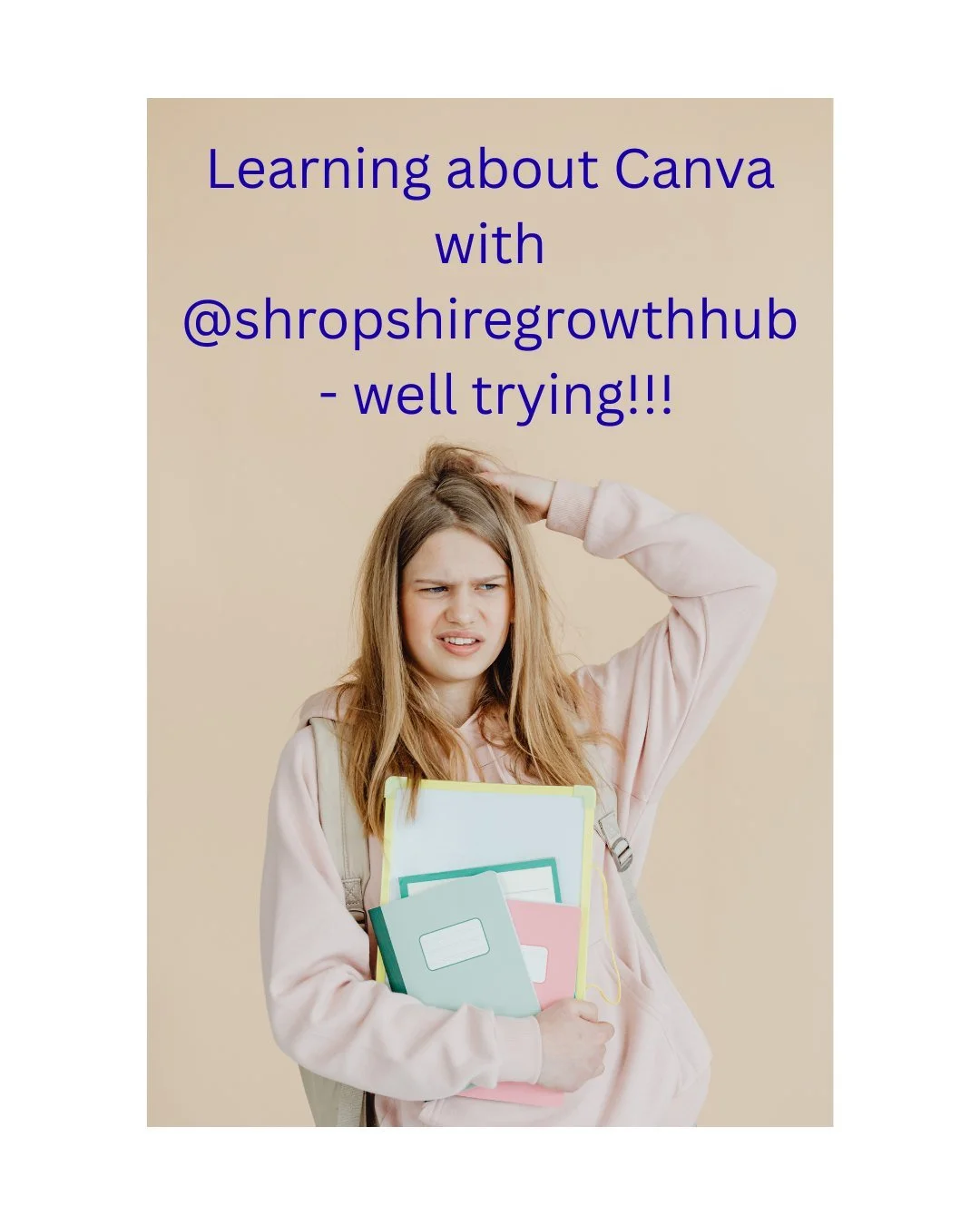 Canva masterclass, my brain hurts!