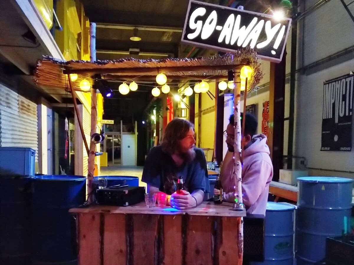 Burning Man - mobile bar