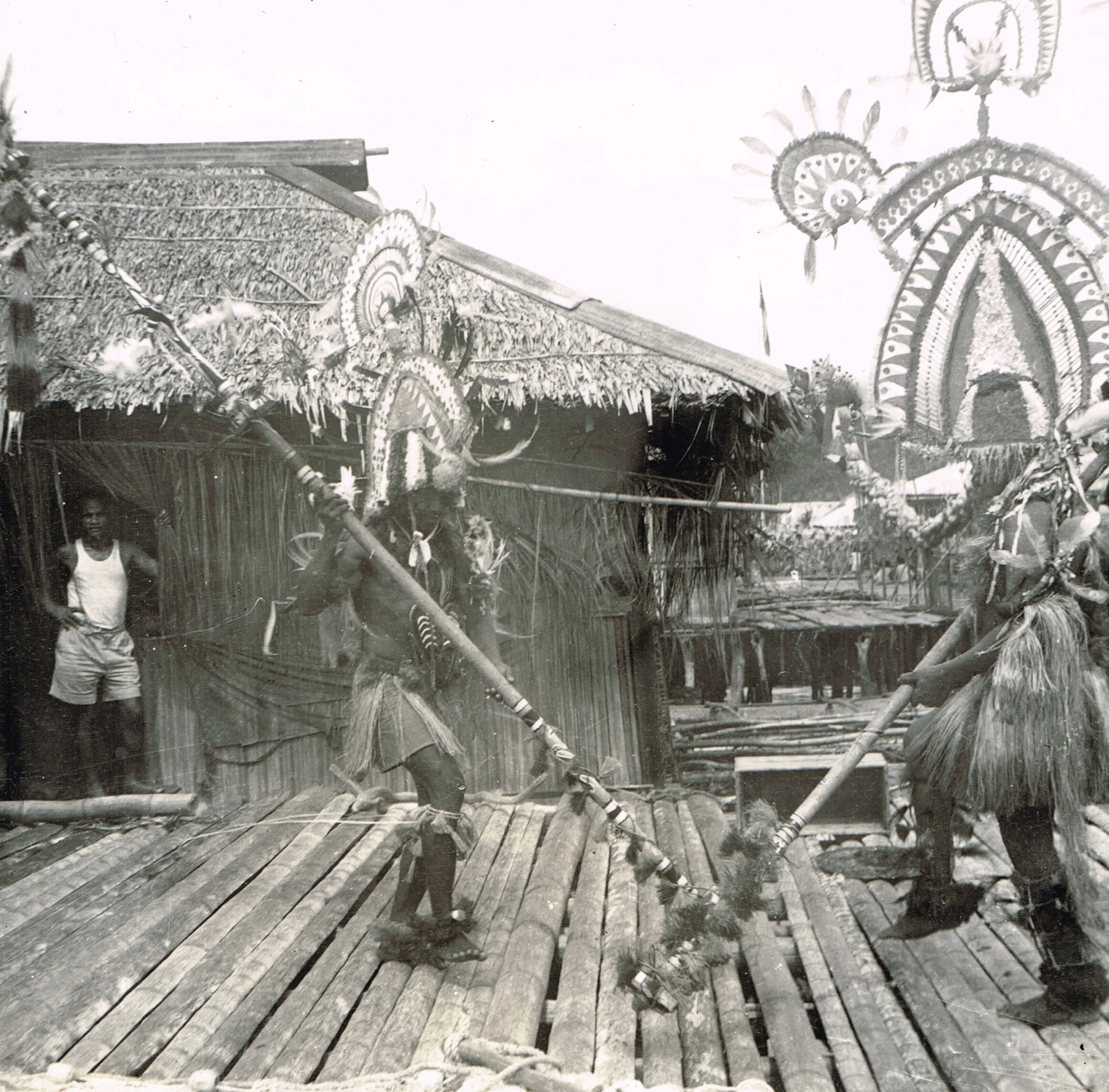 1945 kampung Enggros Nederlands Nieuw Guinea
