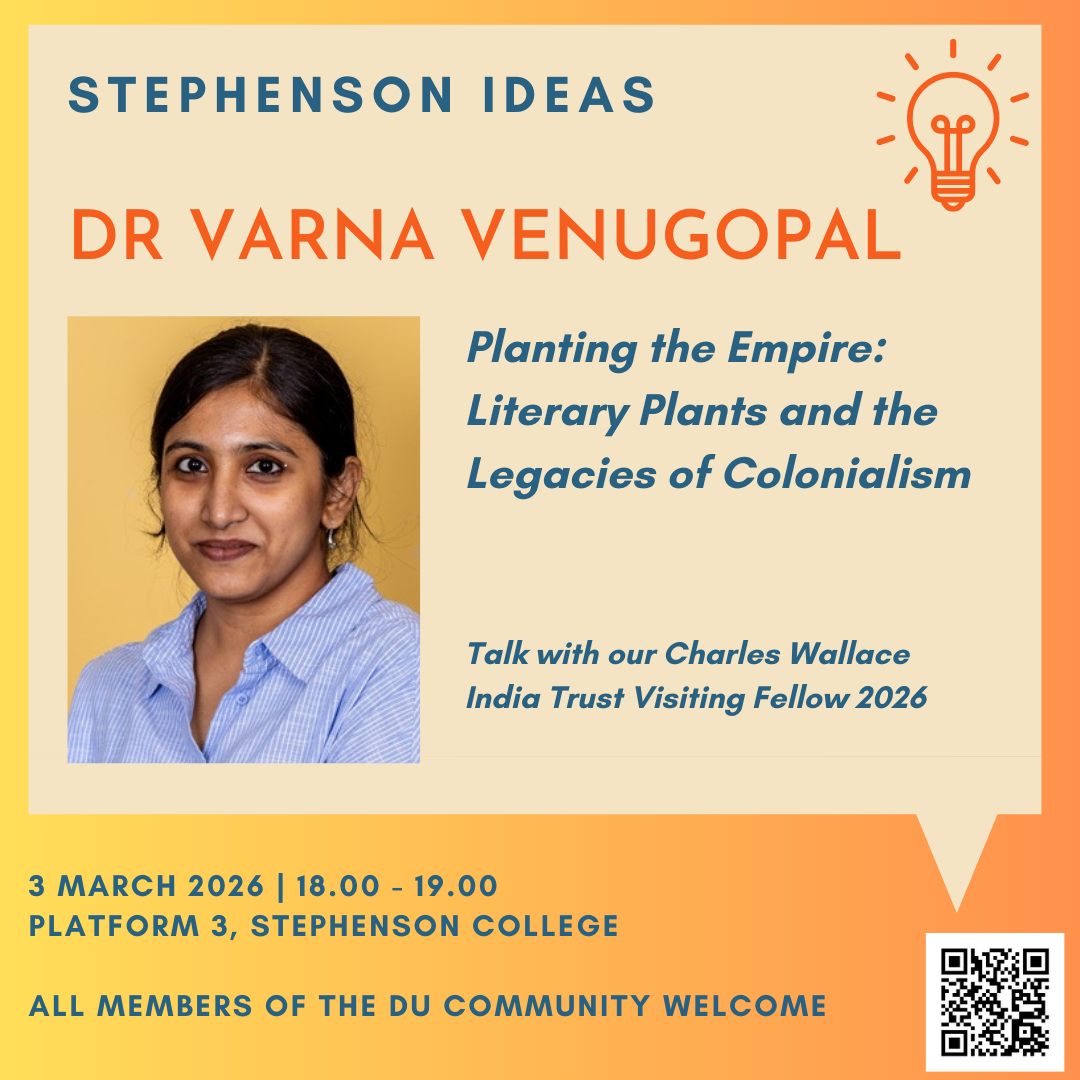 Varna Venugopal is the Charles Wallace India Trust Fellow at the Institute of Advanced Studies at Durham University.