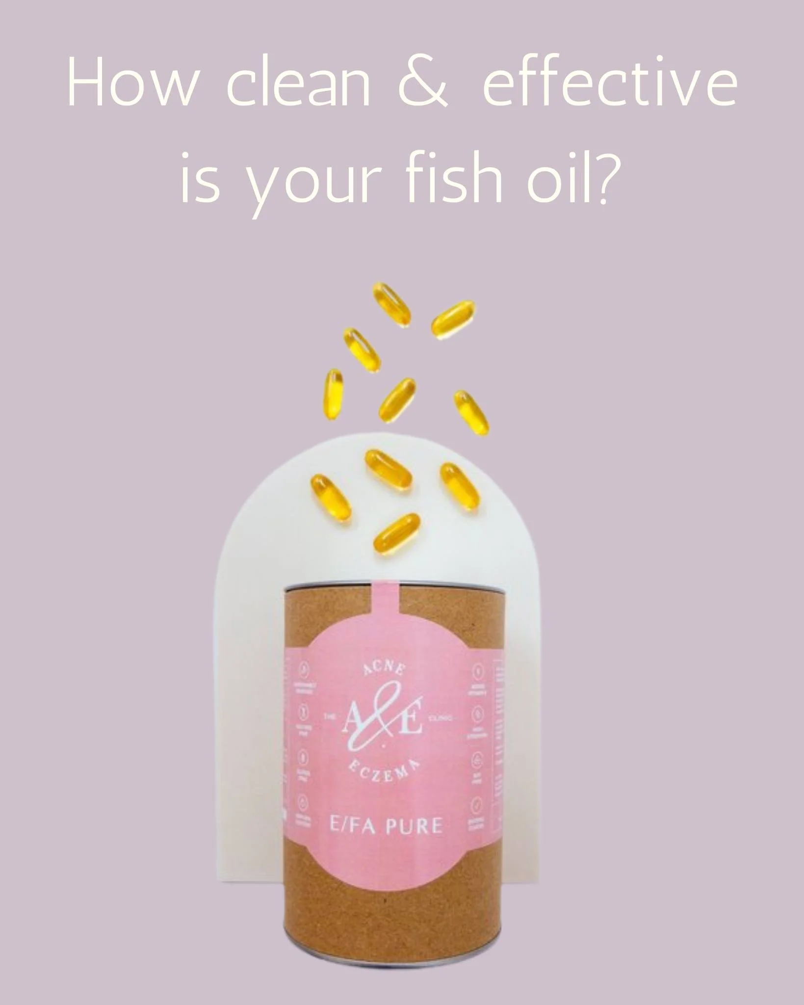 Chuck that cheap s$*t out and get some fish oil that will actually do your skin good.

Supplement quality varies. 
When you buy a fish oil supplement in Australia, it will fall under the food/therapeutic framework and it&rsquo;s the Food Standards Au