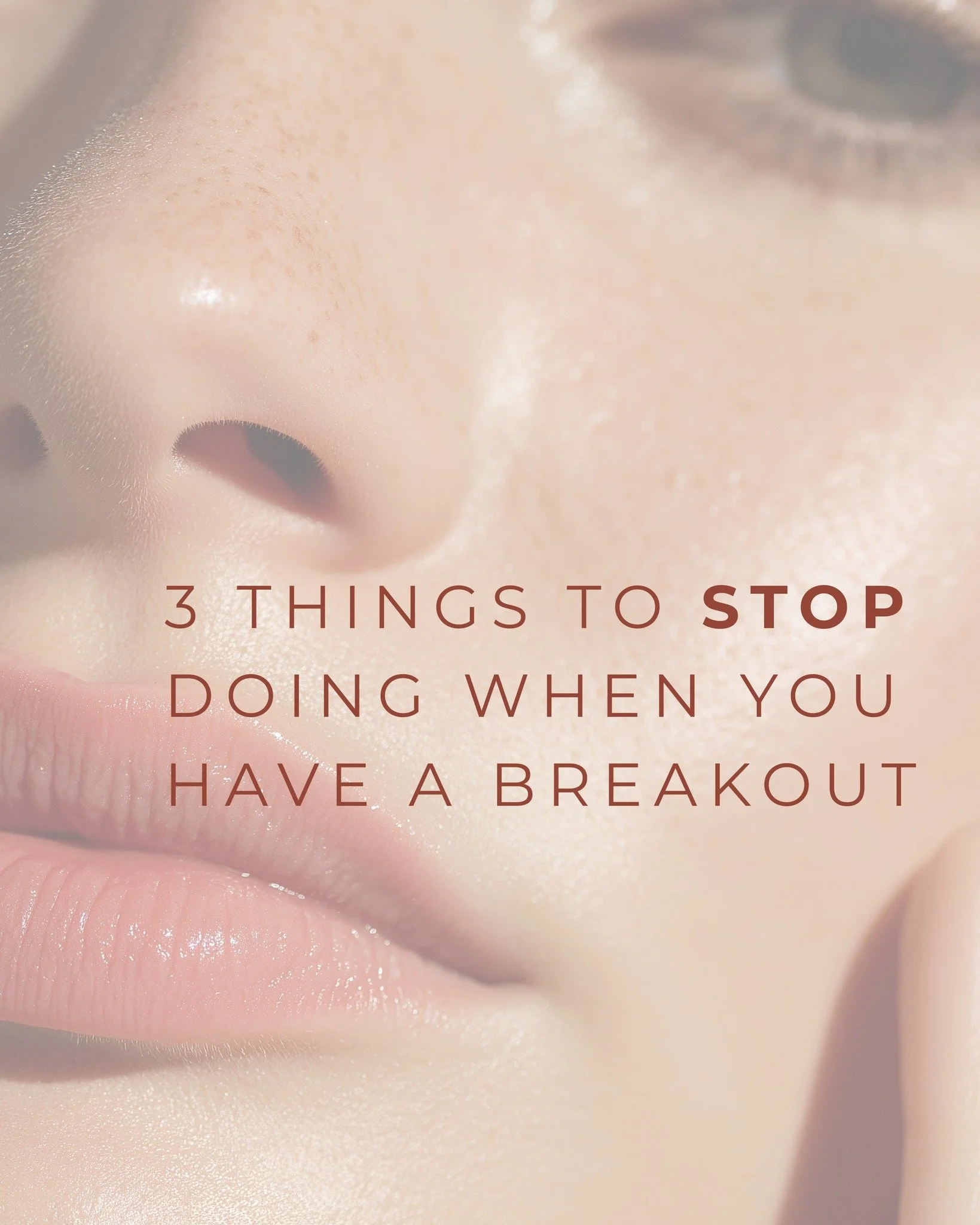 Stop freaking out babe.
Take a breath.
Your skin is telling you something.
And it's NOT telling you to go buy more crap from the chemist to put on your face.
It's NOT telling you to pick the f%$@ out of it.
It's NOT telling you to cleanse more and st