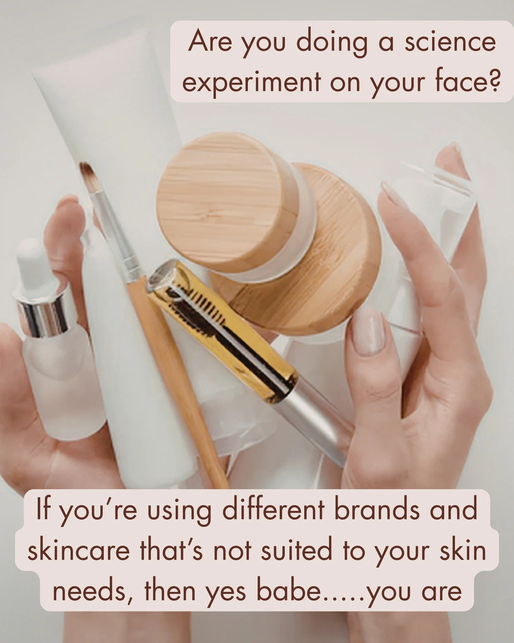 Stop with the 'next best skin product' and use something that is Naturopathically created.
Something Else Skincare.
No experiments required.

 #skincare #skincareaddict #skincareregime #SkincareRoutine #skincarenatural #SkinCareProducts #skincarecomm