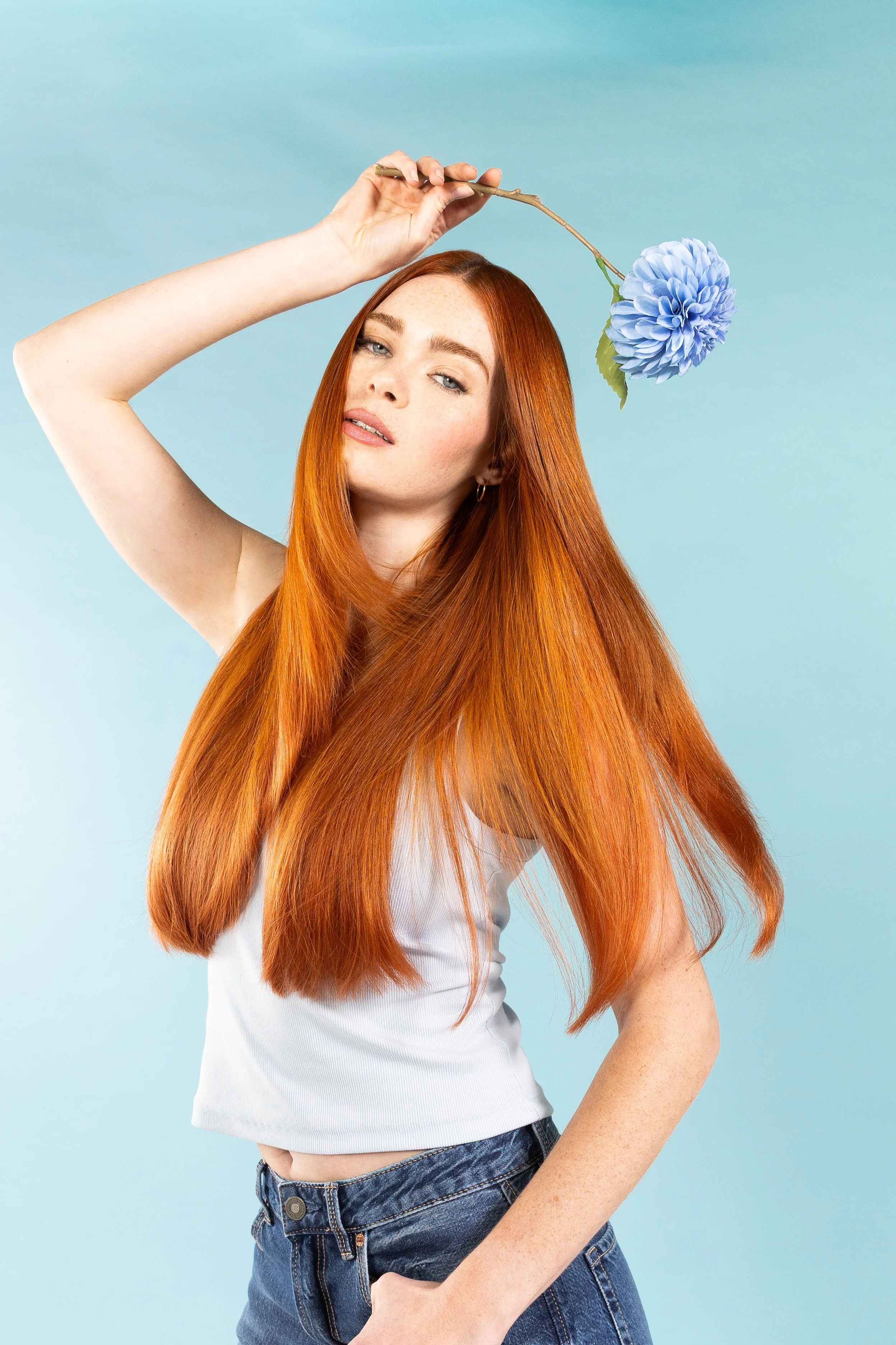 CLIP HAIR - HAIR EXTENSION CAMPAIGN SHOOT