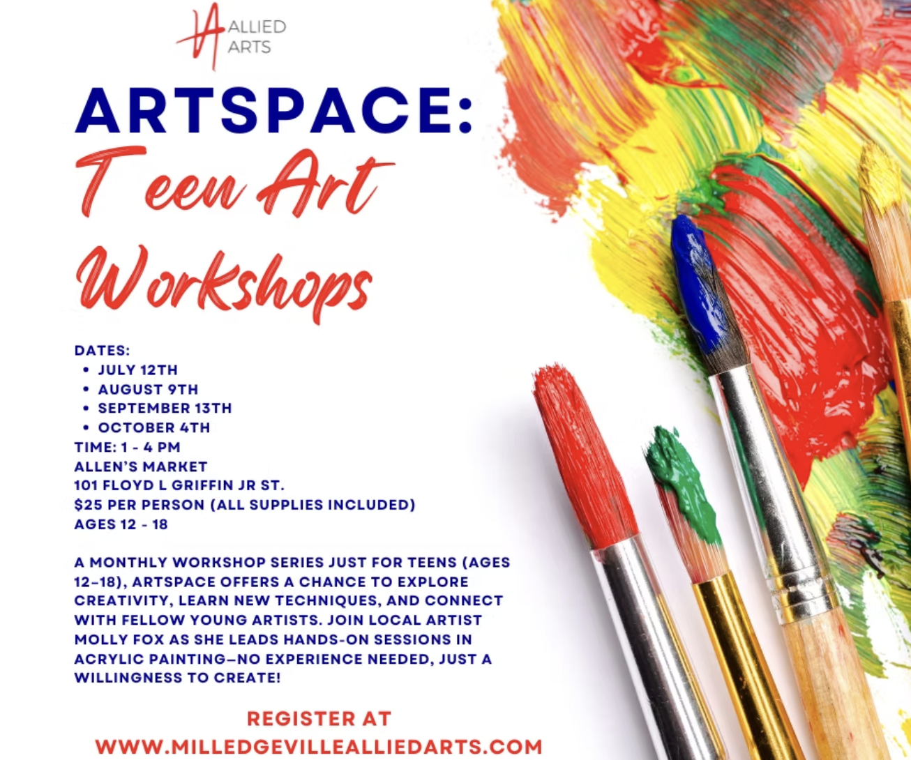 ArtSpace: Teen Art Workshop