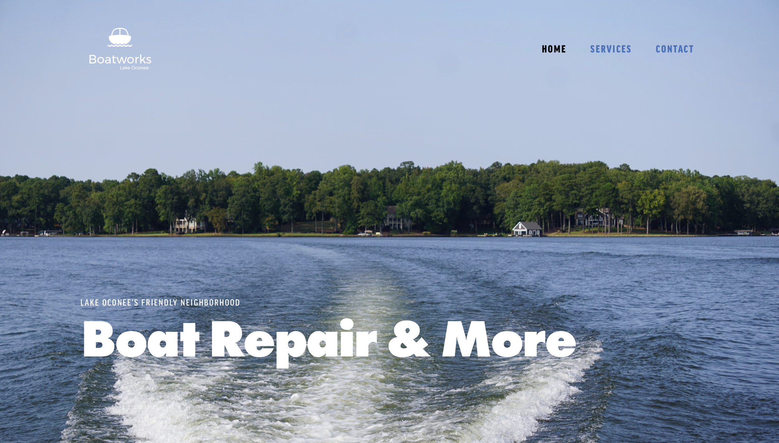 Boat Works Lake Oconee