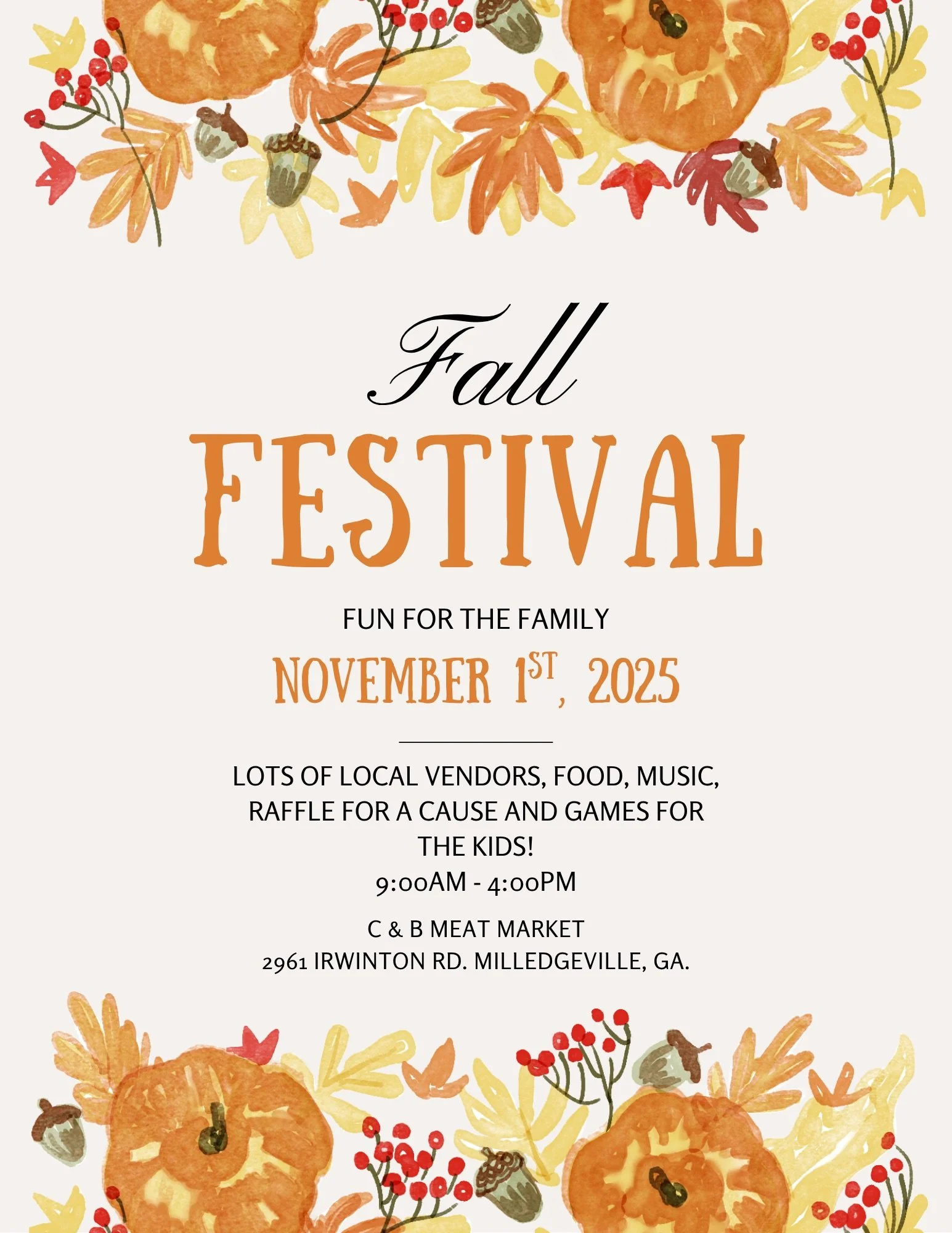 C&B Fall Market