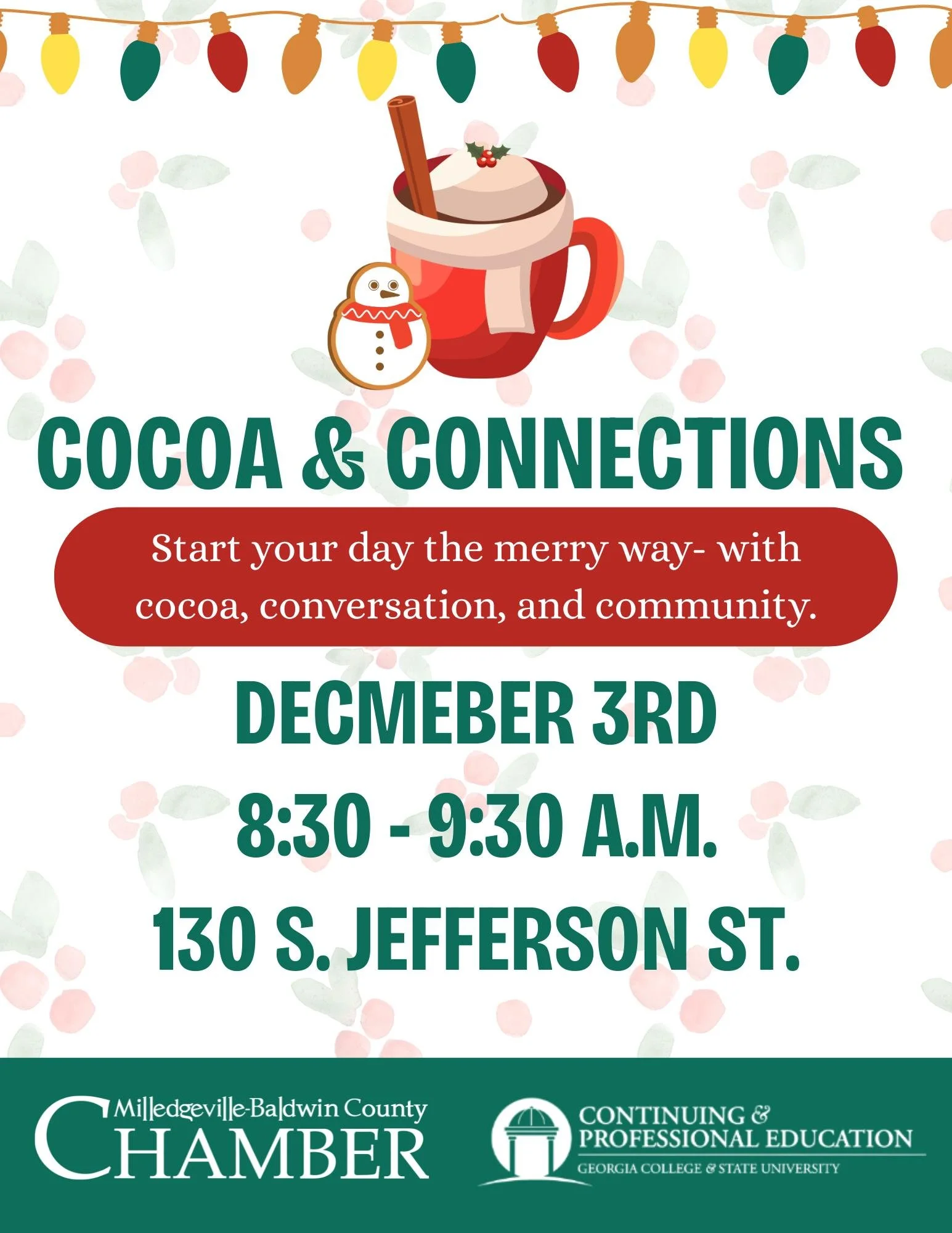 Cocoa and Connections