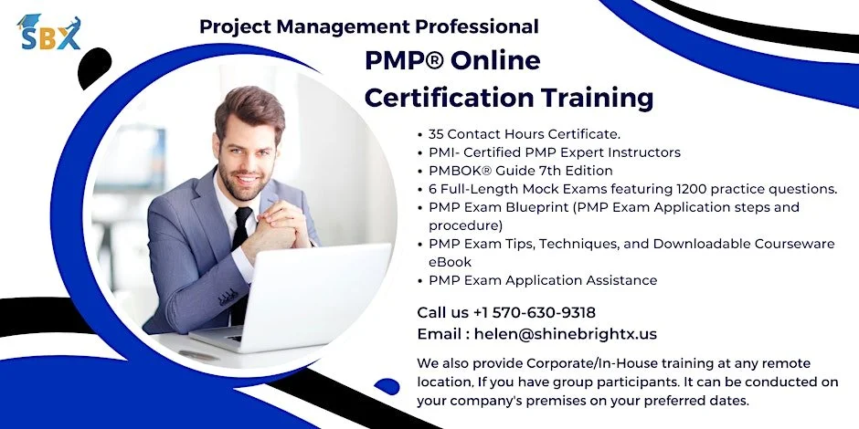 PMP Live Instructor Led Certification Training Bootcamp Milledgeville, GA