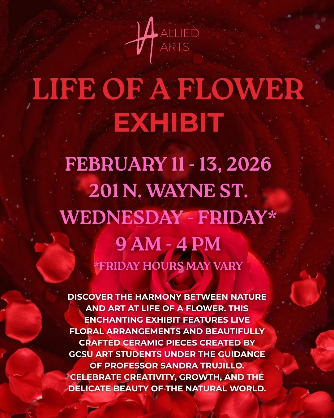  Life of a Flower Exhibit