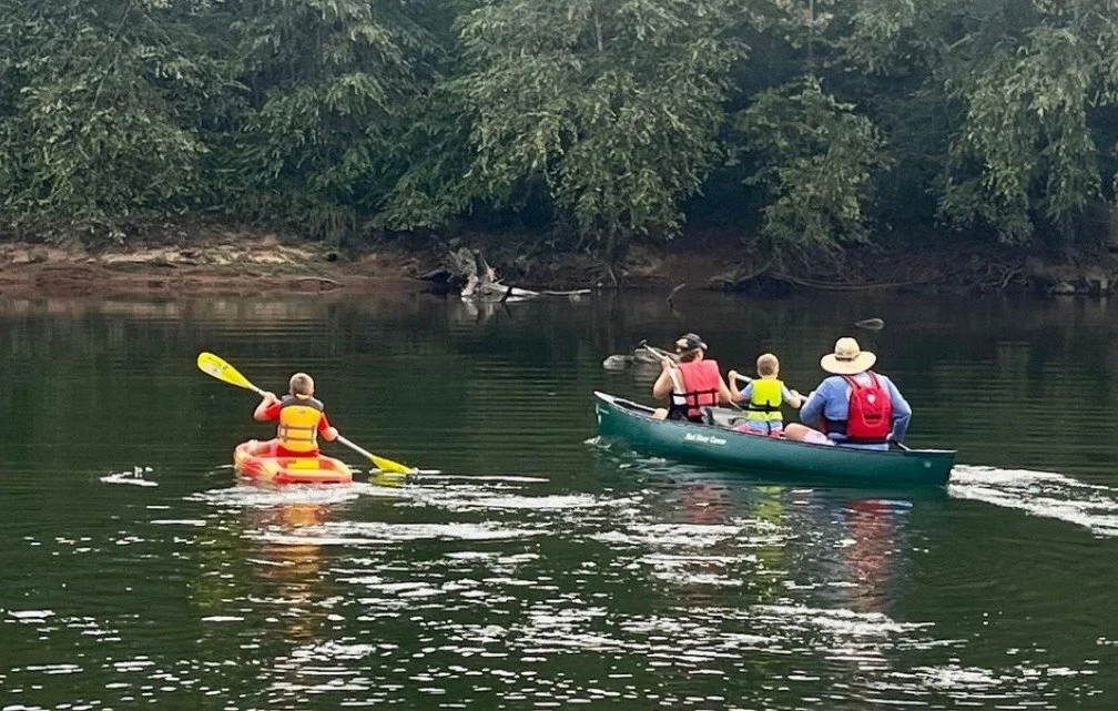 Family Paddle on the Oconee River