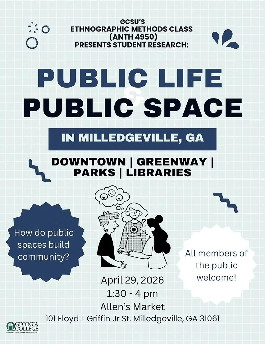 GCSU "Public Life, Public Space" Exhibit
